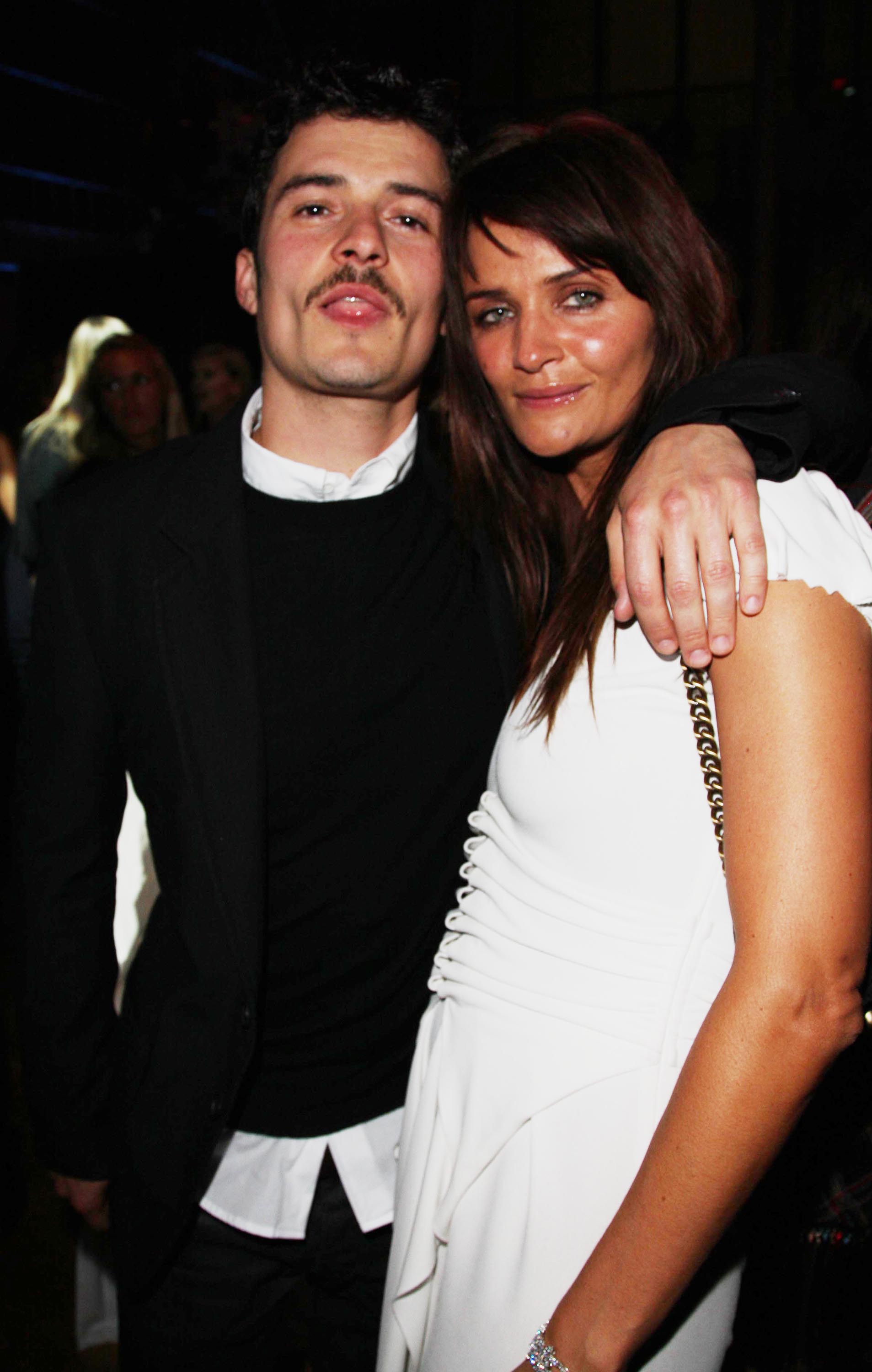 Orlando Bloom and Helena Christensen attend the GQ Men of the Year 10th Anniversary at the Royal Opera House on September 4, 2007, in London. | Source: Getty Images