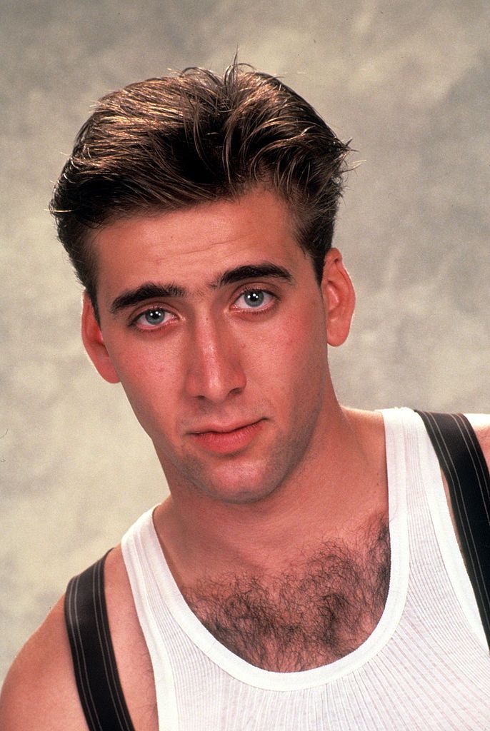 Nicolas Cage in publicity portrait for the film "Racing With The Moon" in 1984. | Source: Getty Images