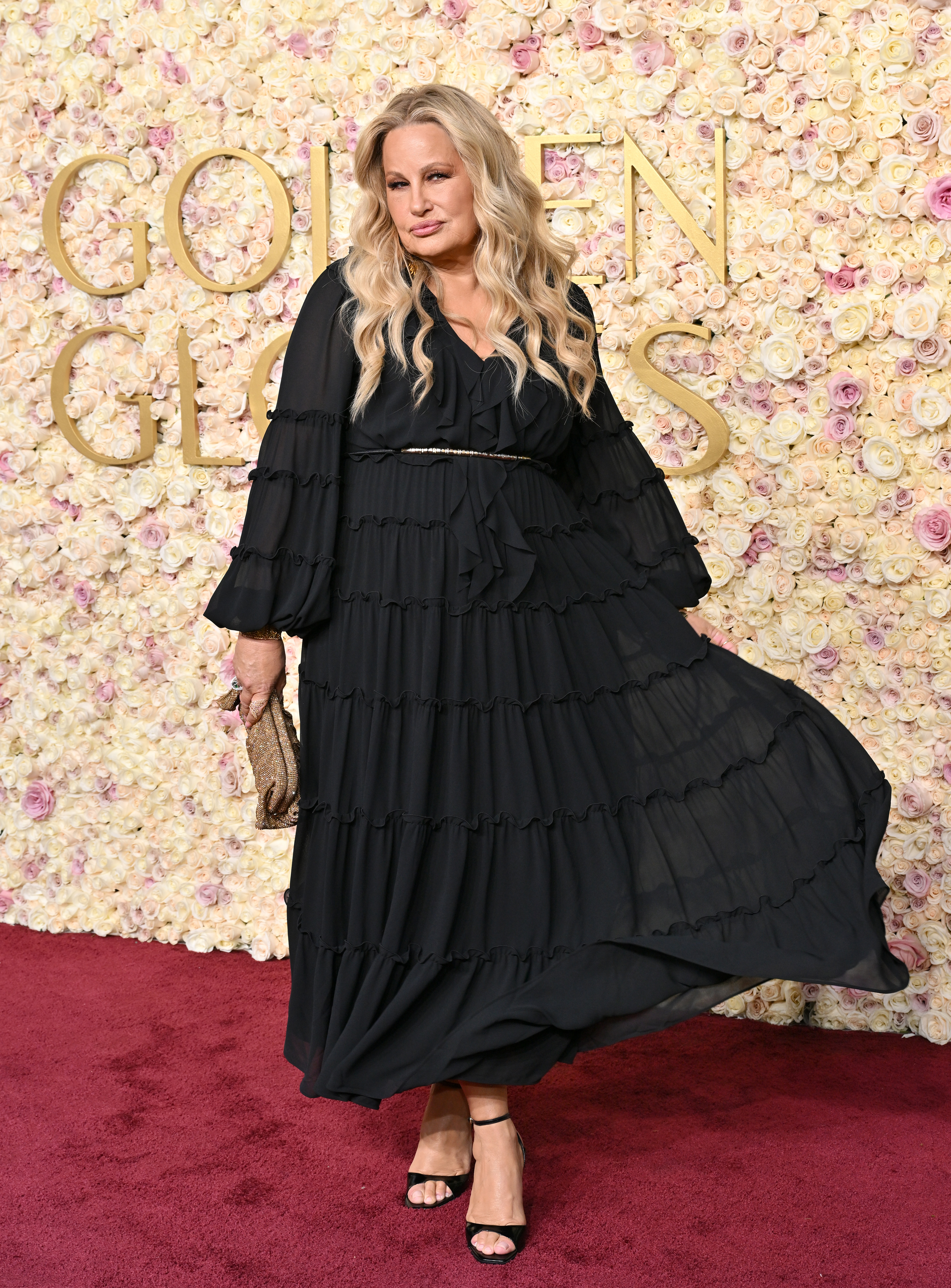 Jennifer Coolidge attends the 82nd Annual Golden Globe Awards at The Beverly Hilton on January 5, 2025 in Beverly Hills, California | Source: Getty Images