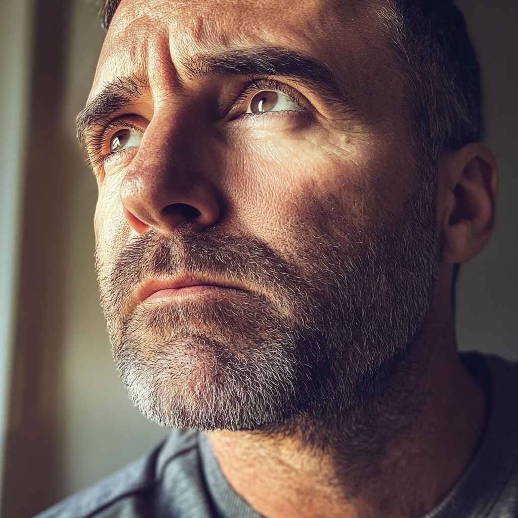 A close up of a man | Source: Midjourney