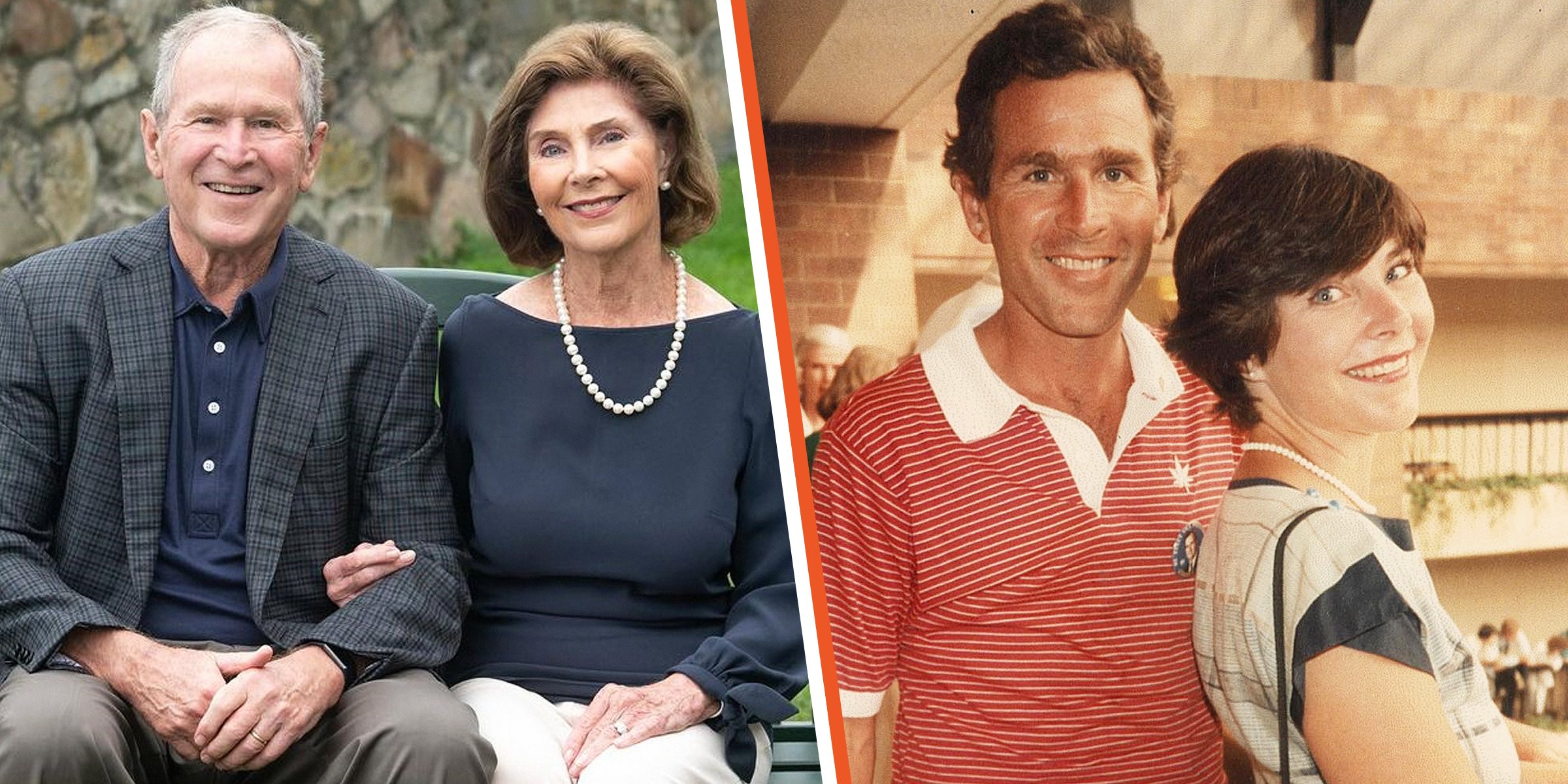 George W Laura Bush Celebrate 45th Anniversary She s Still His 