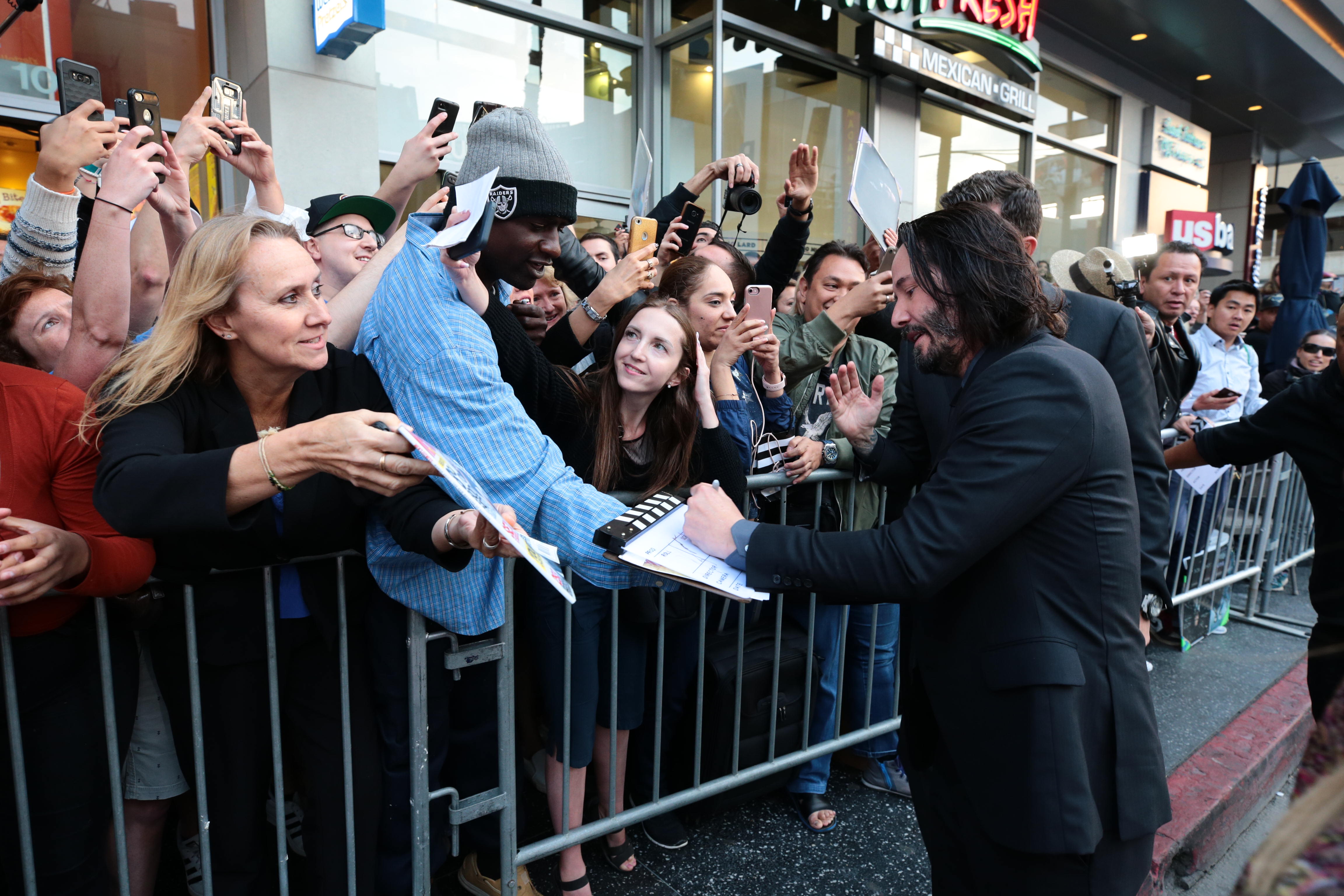 Keanu Reeves seen at Lionsgate presents the Special Screening of 'John Wick: Chapter 3 - Parabellum' at TCL Chinese Theatre, in Los Angeles, California, on May 15, 2019. | Source: Getty Images