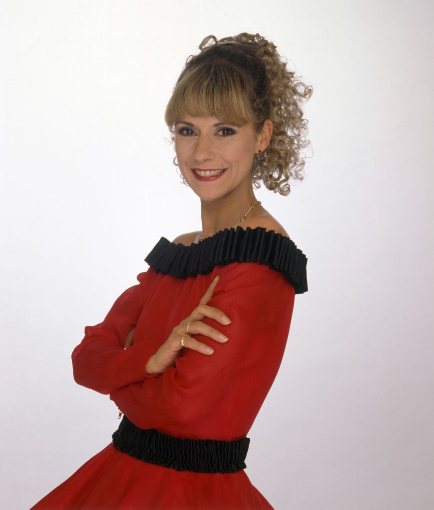 Dorothée, television presenter and singer, on December 5, 1987 in Paris, France.  |  Photo: Getty Images