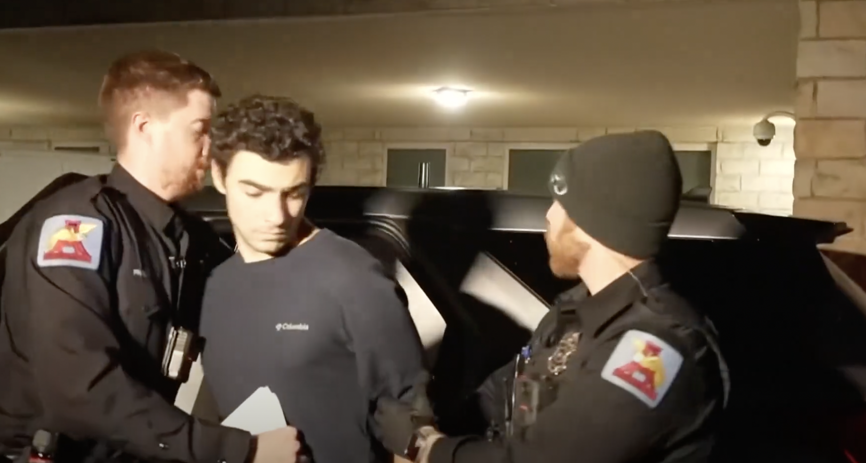 Luigi Mangione being detained | Source: YouTube/CNN