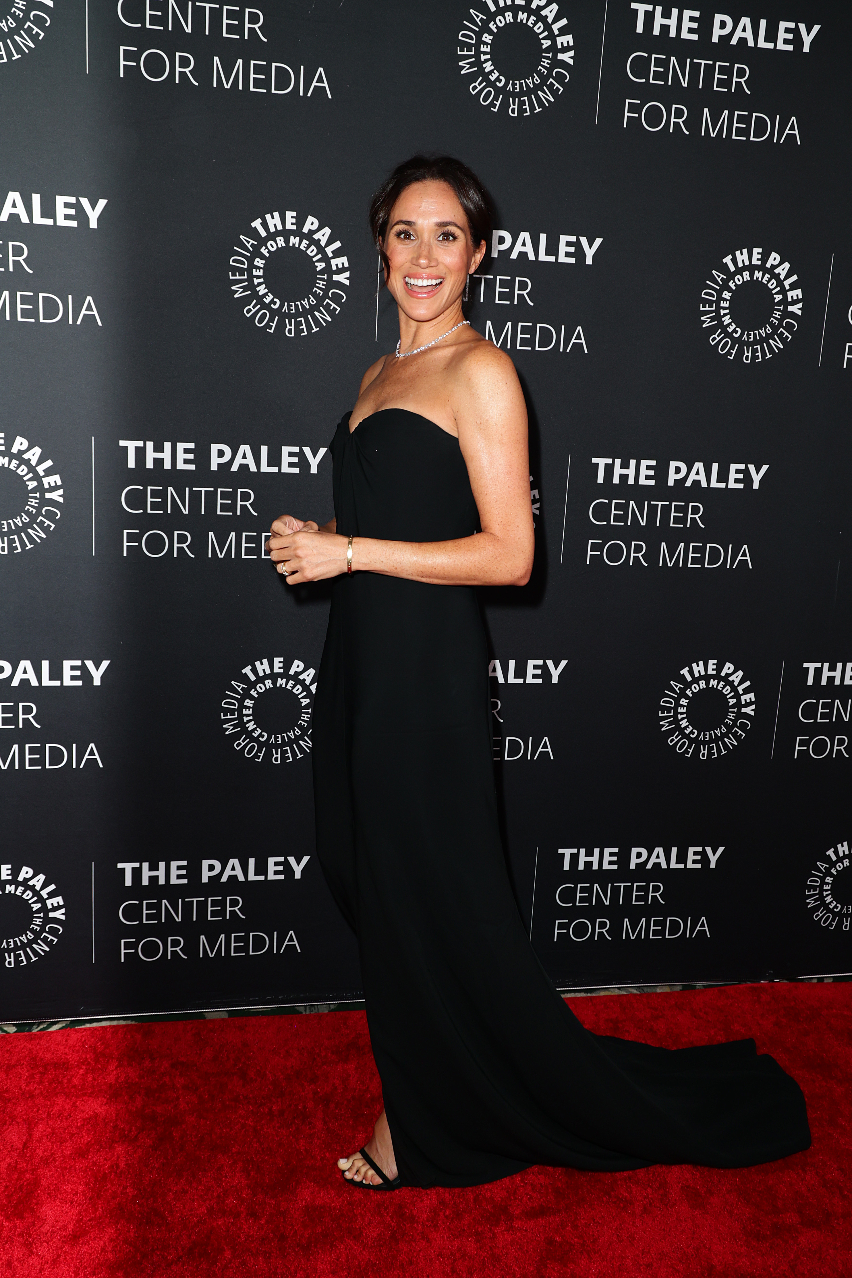 Meghan Markle at The Paley Center for Media's Paley Honors Fall Gala Honoring Tyler Perry in Beverly Hills, California on December 4, 2024 | Source: Getty Images