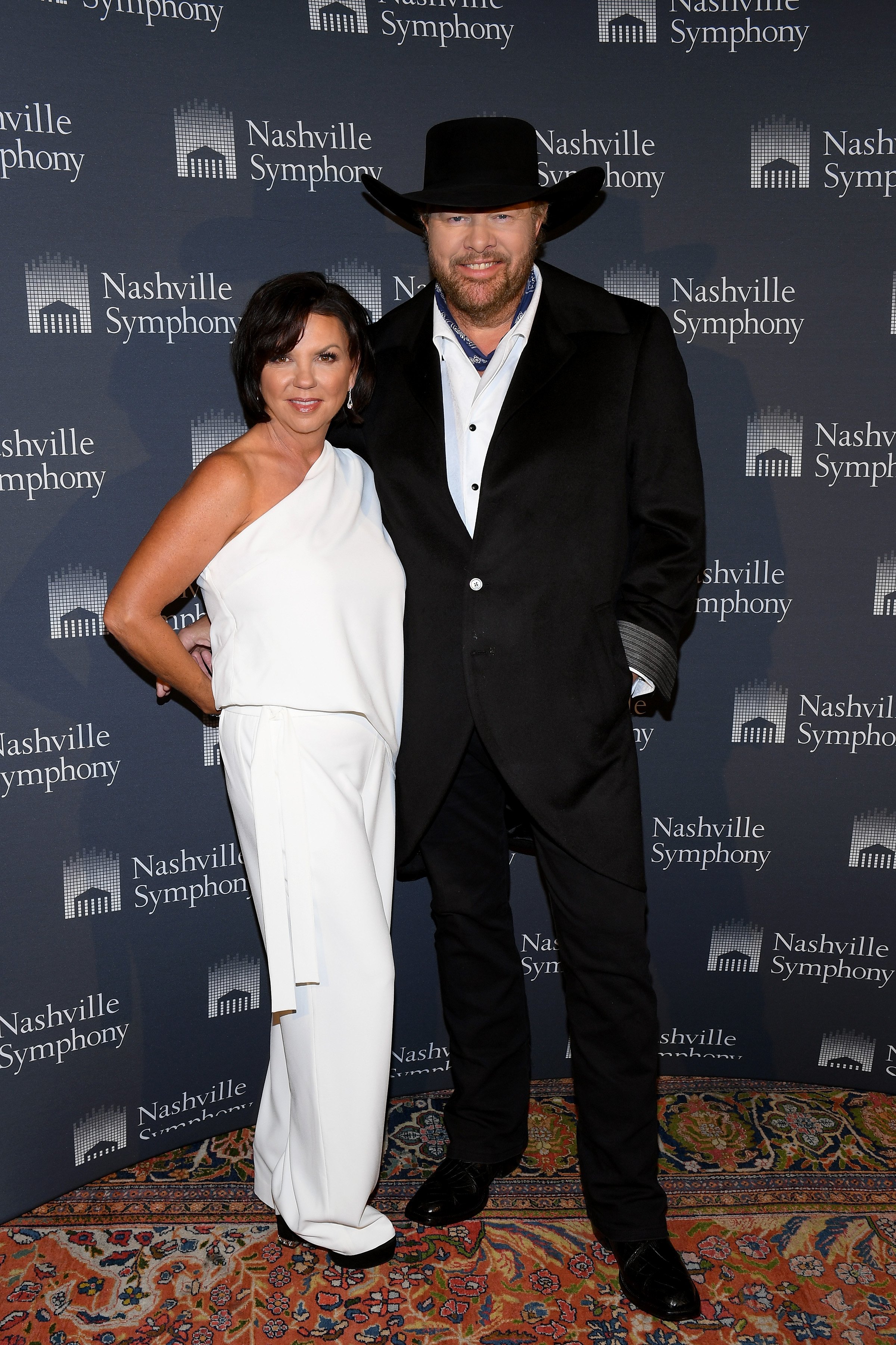 Tricia Lucus and Toby Keith attend the 34th Annual Nashville Symphony Ball at Schermerhorn Symphony Center on December 8, 2018, in Nashville, Tennessee. | Source: Getty Images
