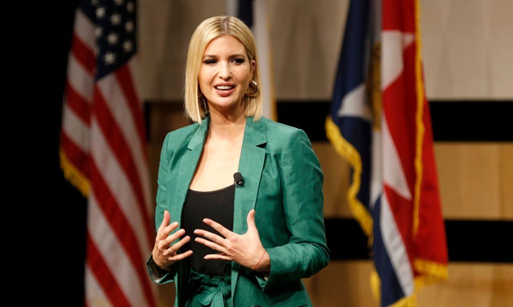 White House advisor Ivanka Trump speaks before the signing of the White Houses Pledge To Americas Workers at El Centro community college | Photo: Getty Images