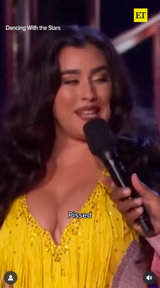 Lauren Jauregui expressing how she felt being eliminated from the competition, posted on October 1, 2025. | Source: Instagram/entertainmenttonight