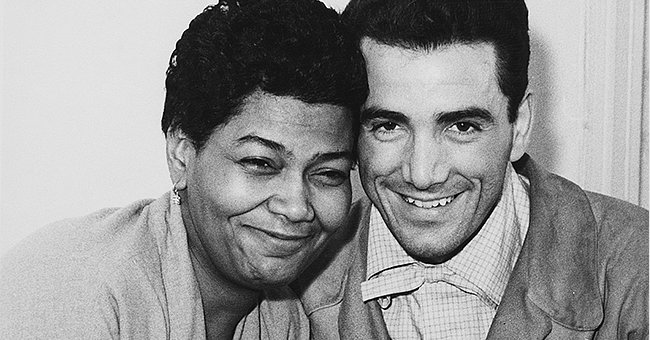 American singer Pearl Bailey (1918 - 1990) and jazz drummer Louie Bellson (1924 - 2009) in London shortly before their wedding, 17th November 1952. | Photo: Getty Images