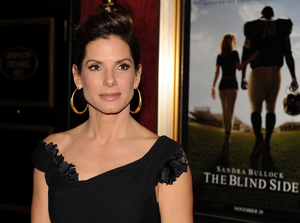 Sandra Bullock at the premiere of the film "The Blind Side" at the Ziegfeld Theatre in New York City on November 17, 2009. | Source: Stephen Lovekin/Getty Images