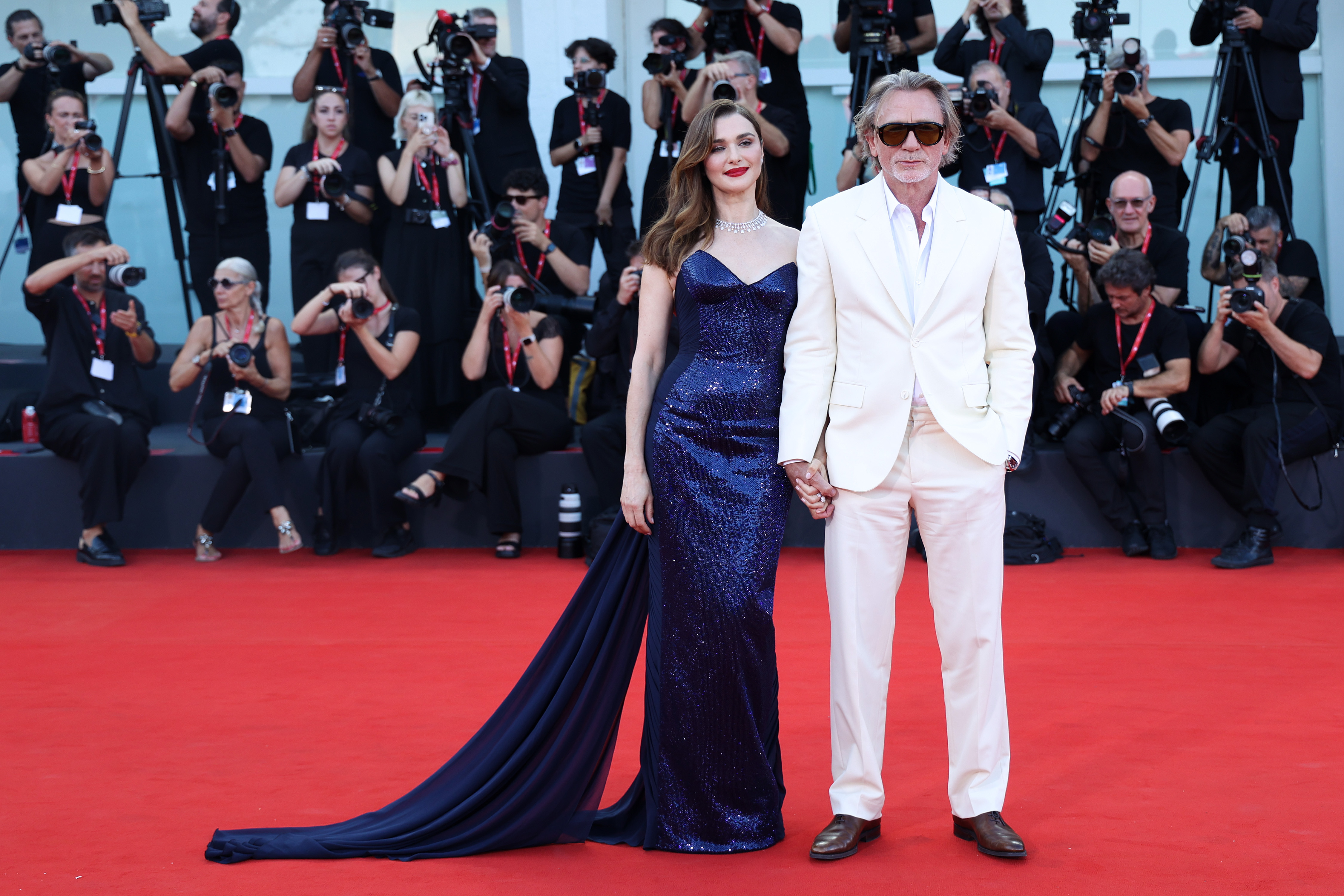 Rachel Weisz and Daniel Craig on September 03, 2024, in Venice, Italy | Source: Getty Images