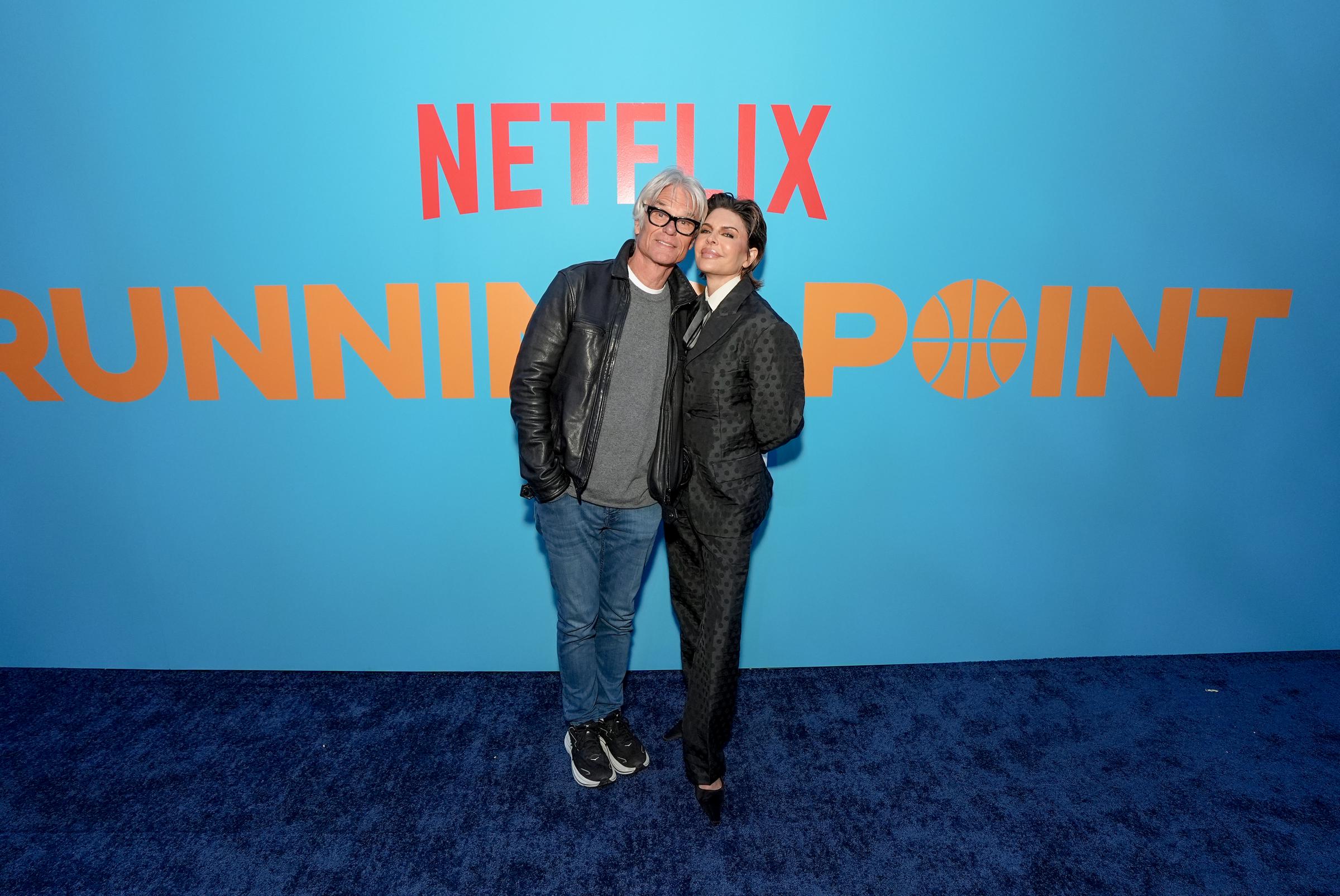 Harry Hamlin and Lisa Rinna at The Egyptian Theatre Hollywood on April 15, 2026 in Los Angeles, California | Source: Getty Images