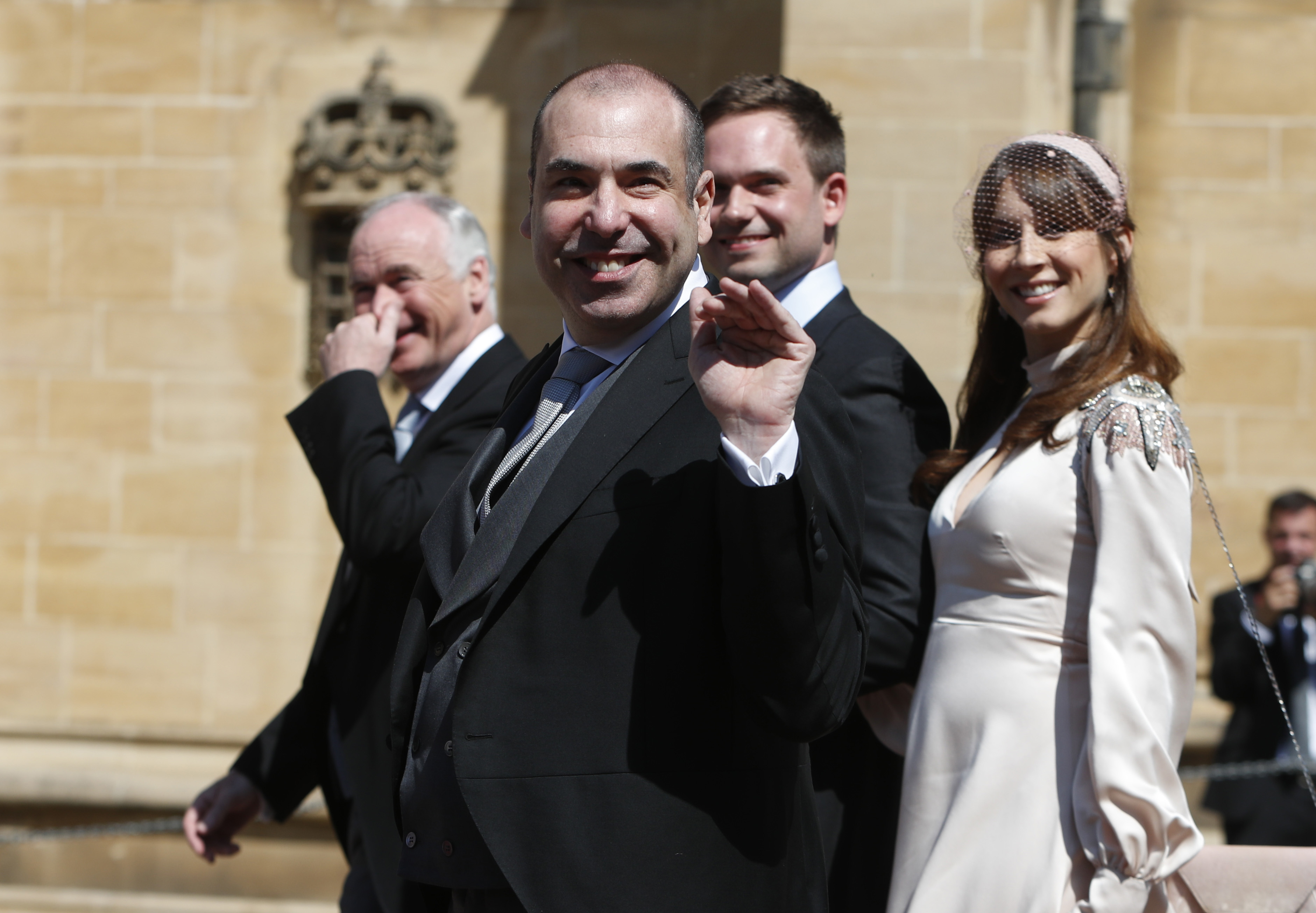 Rick Hoffman at St George's Chapel at Windsor Castle for Prince Harry and Meghan Markle's wedding on May 19, 2018, in Windsor, England. | Source: Getty Images