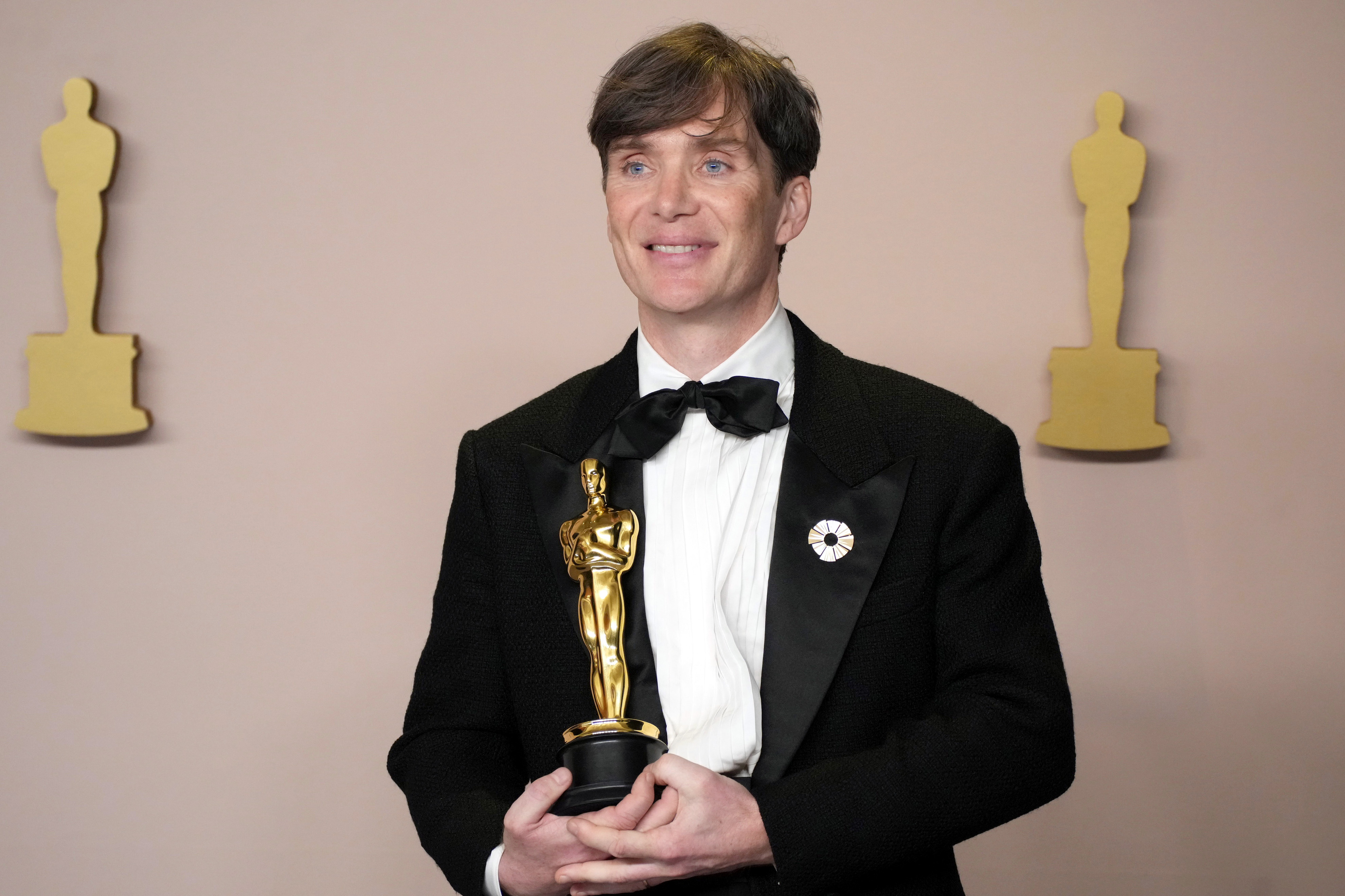 Cillian Murphy onstage in the press room at the 96th Annual Academy Awards on March 10, 2024, in Hollywood, California. | Source: Getty Images