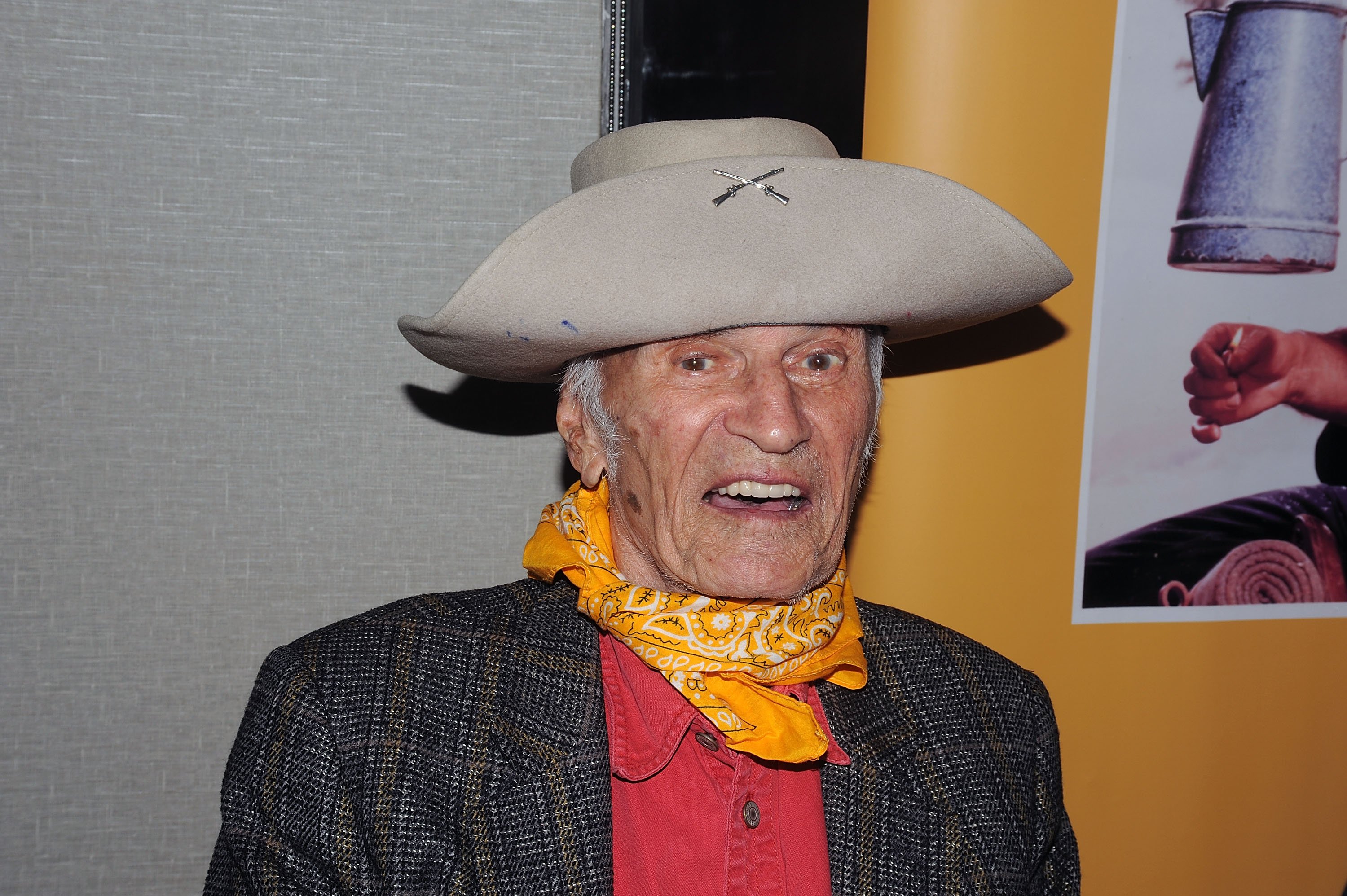 Larry Storch attends Chiller Theater Expo Winter 2017 at Parsippany Hilton on October 28, 2017 in Parsippany, New Jersey | Source: Getty Images