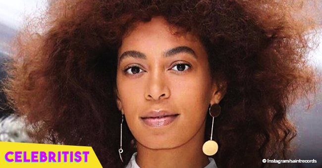 Solange shared photo of teen son smiling during facetime conversation with his mom