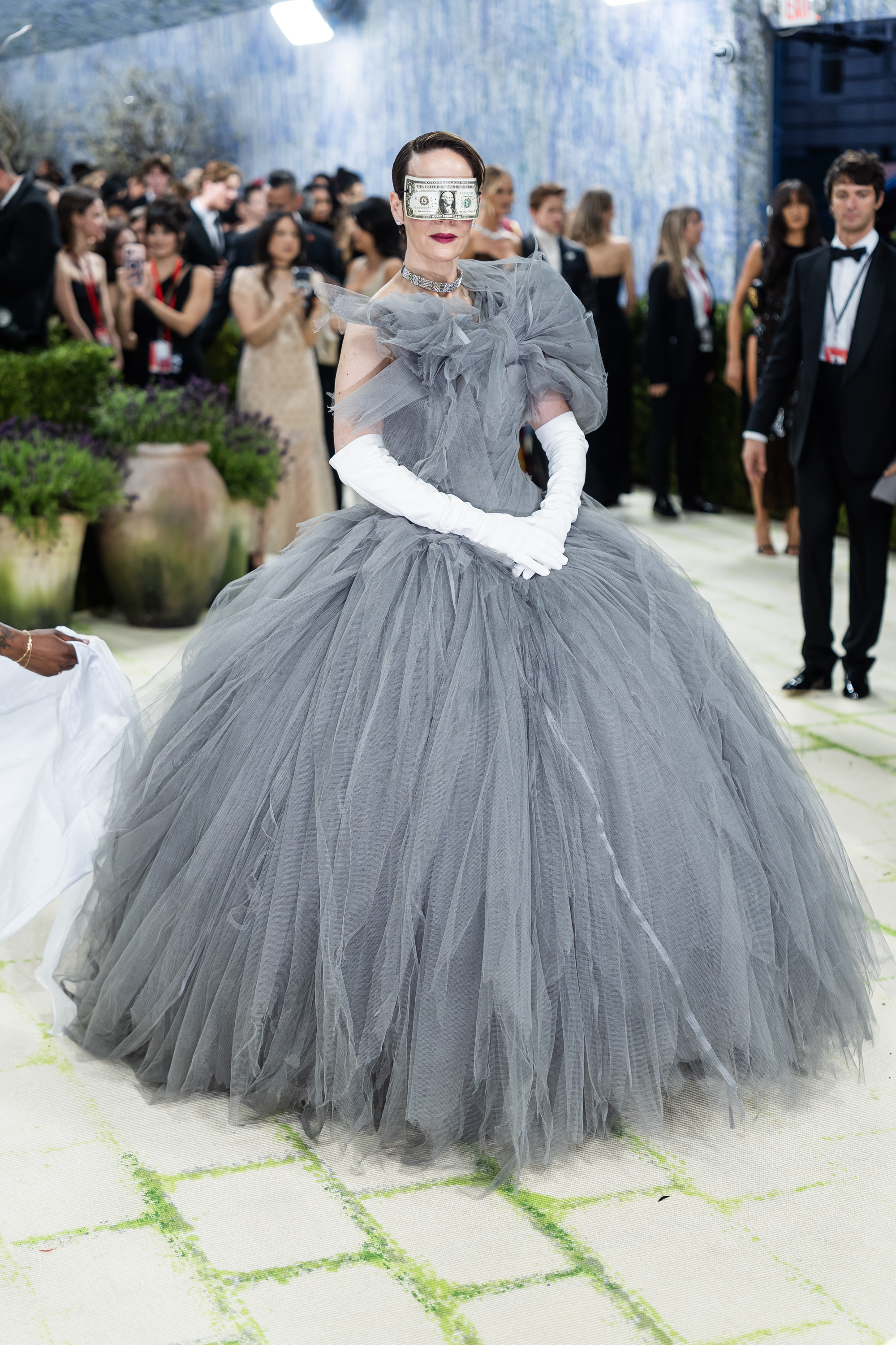 Sarah Paulson at The Met Gala Celebrating "Costume Art" held at The Metropolitan Museum of Art on May 4, 2026 in New York | Source: Getty Images