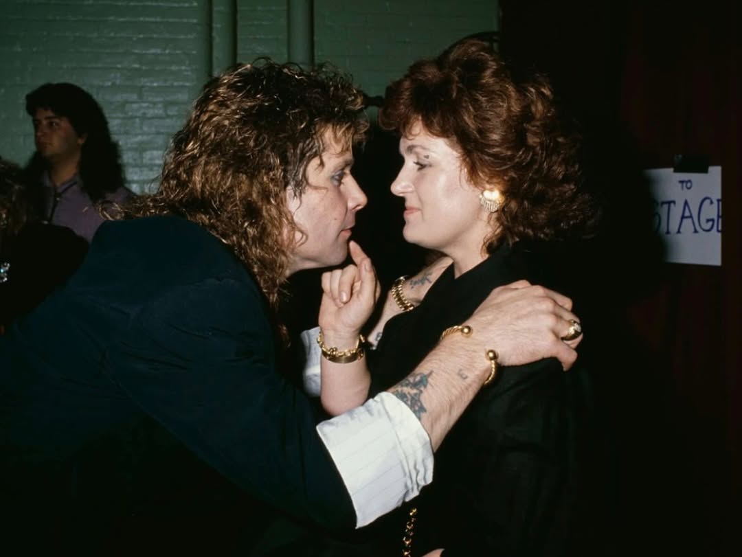 Sharon and Ozzy Osbourne from a post dated February 15, 2025. | Source: Instagram/sharonosbourne