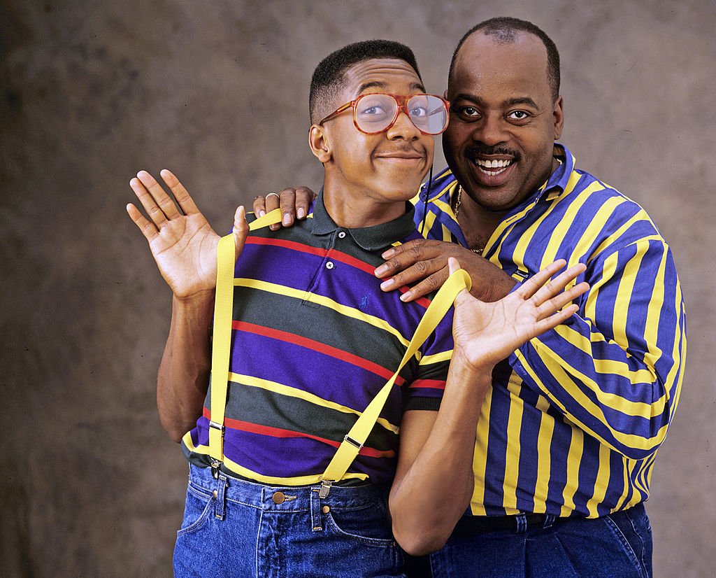Jaleel White (Urkel) and Reginald VelJohnson (Carl) of "Family Matters" | Photo: Getty Images