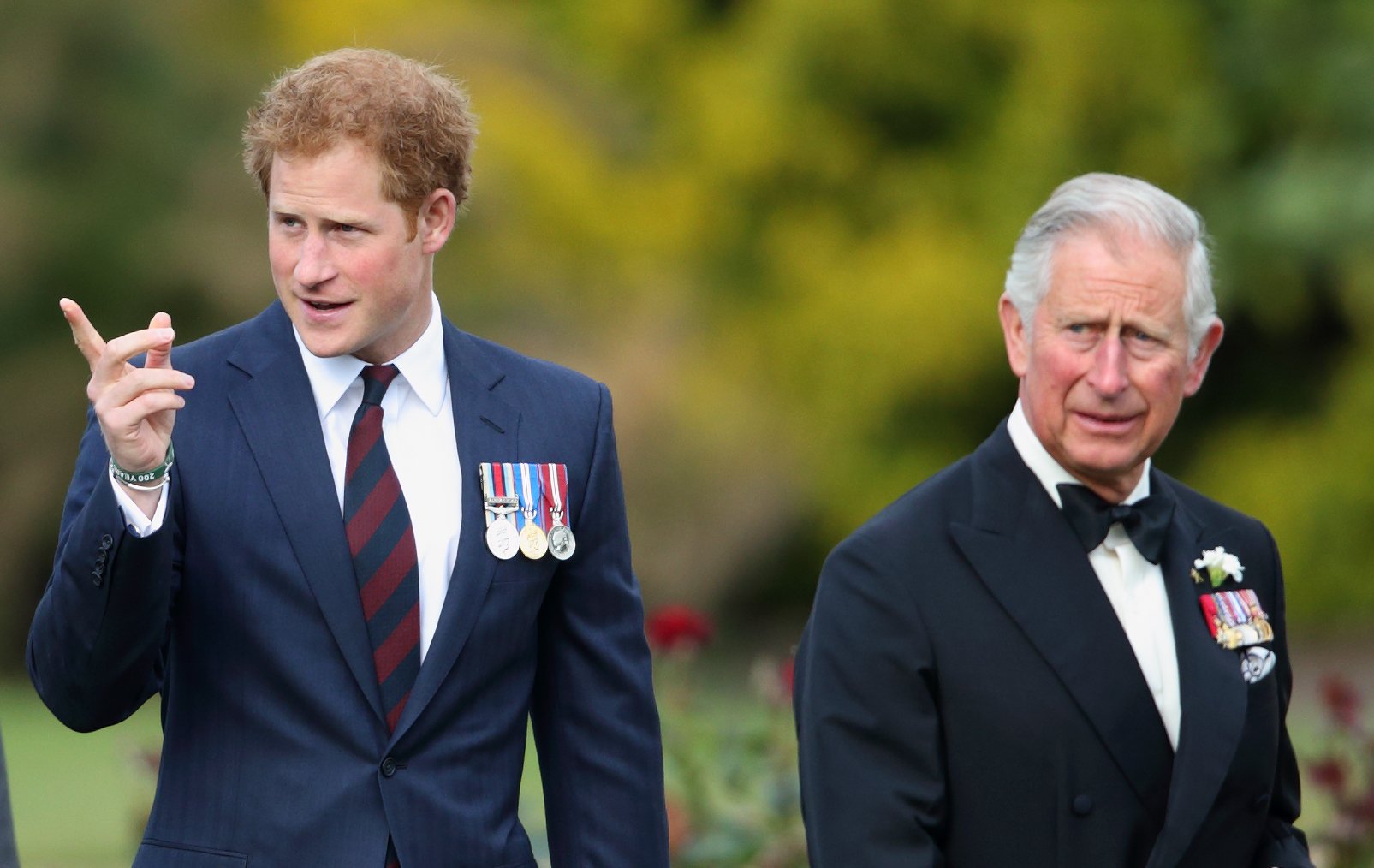 Prince Harry and Prince Charles attend the Gurkha 200 Pageant at the Royal Hospital Chelsea on June 9, 2015 in London, England | Photo: Getty Images