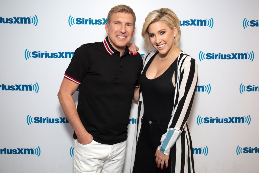 Todd and Savannah Chrisley visit SiriusXM Studios | Photo: Getty Images