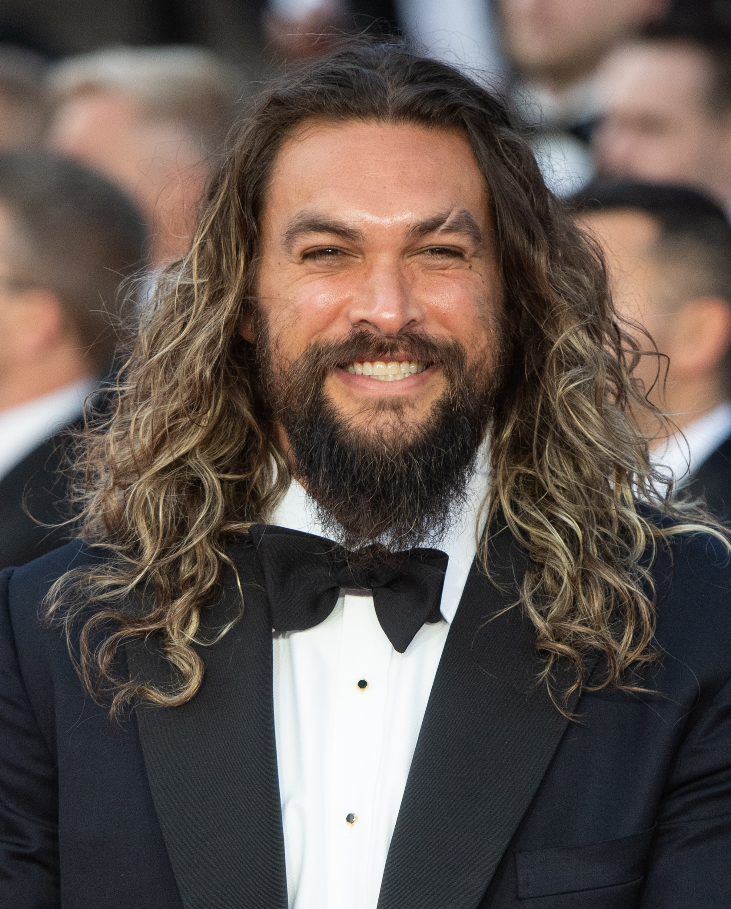 Jason Momoa attends the "No Time To Die" world premiere at the Royal Albert Hall on September 28, 2021, in London, England. | Source: Getty Images