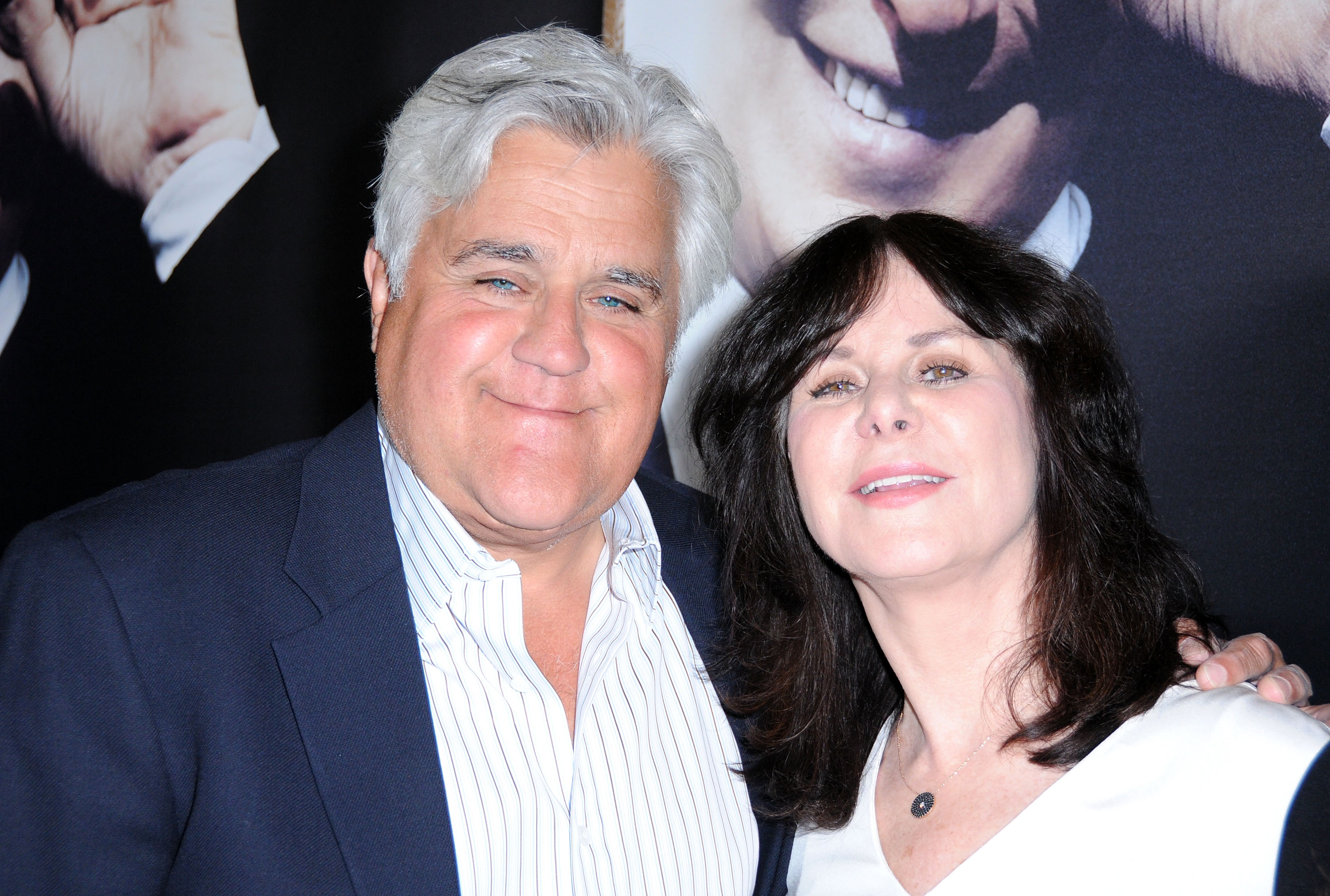Jay Leno and Mavis Leno attend an HBO premiere of an exclusive presentation of "Billy Crystal 700 Sundays" on April 17, 2014, at Ray Kurtzman Theater in Los Angeles, California. | Source: Getty Images