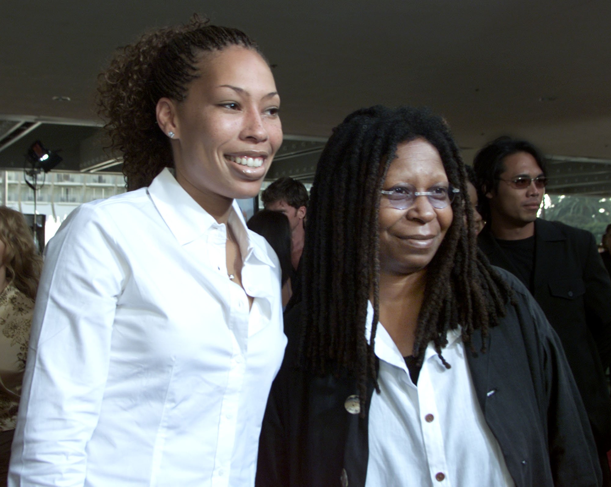 Whoopi Goldberg and her daughter Alex at the premiere of "Rat Race" at the Cineplex Odeon Century Plaza in Los Angeles. | Source: Getty Images