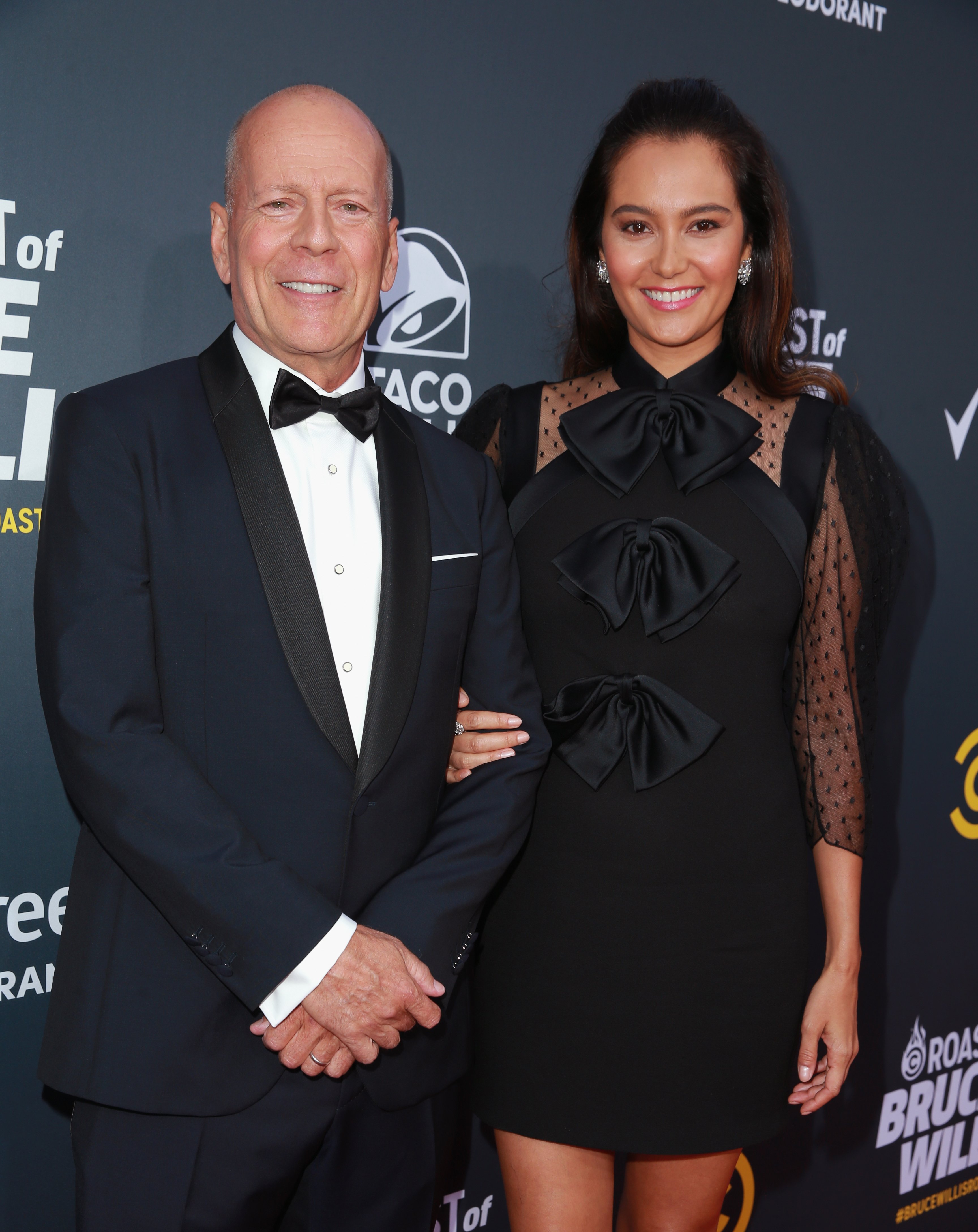 Bruce Willis and Emma Heming on July 14, 2018 in Los Angeles, California | Source: Getty Images 