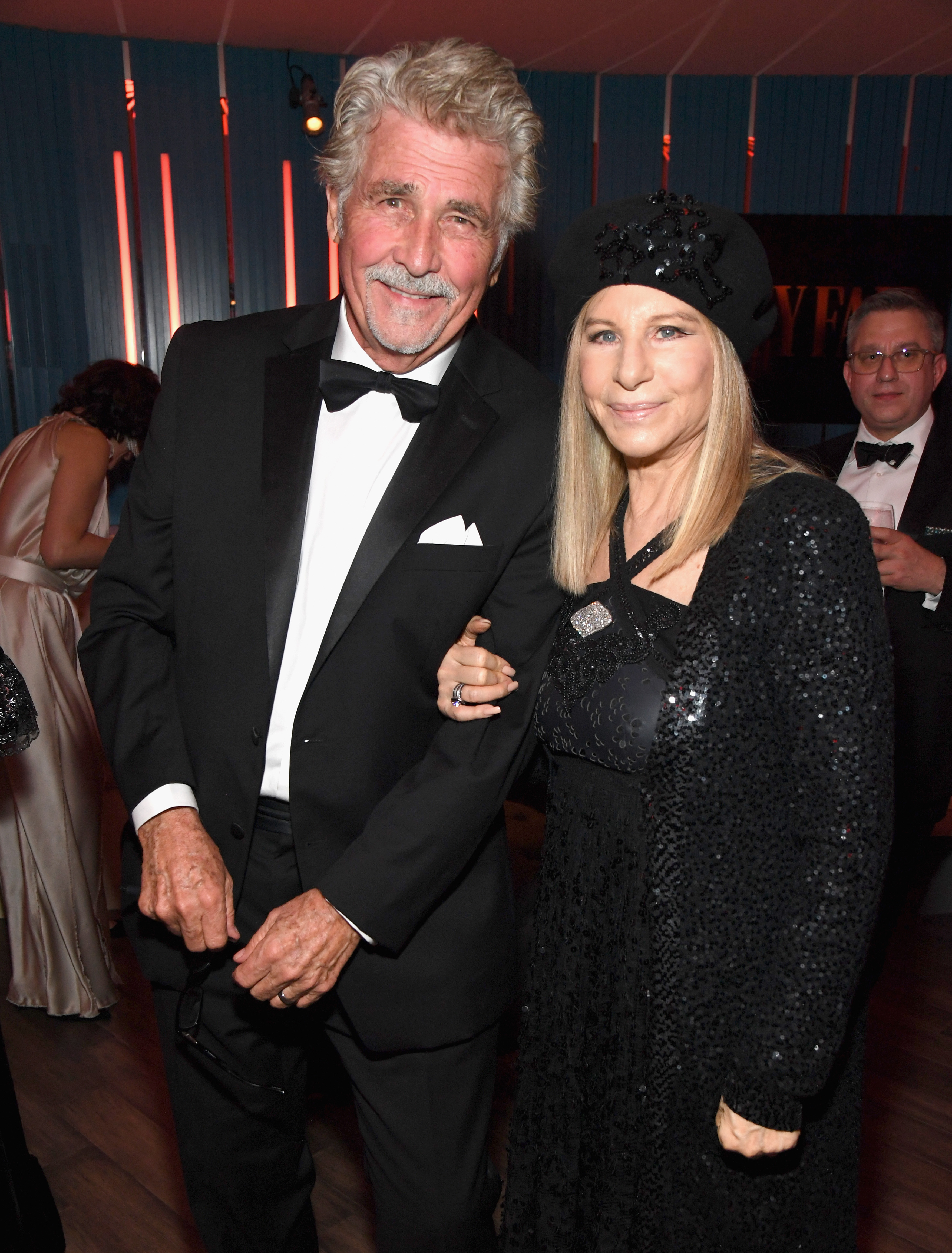 James Brolin and Barbra Streisand at the Vanity Fair Oscar Party in Beverly Hills, California on February 24, 2019 | Source: Getty Images