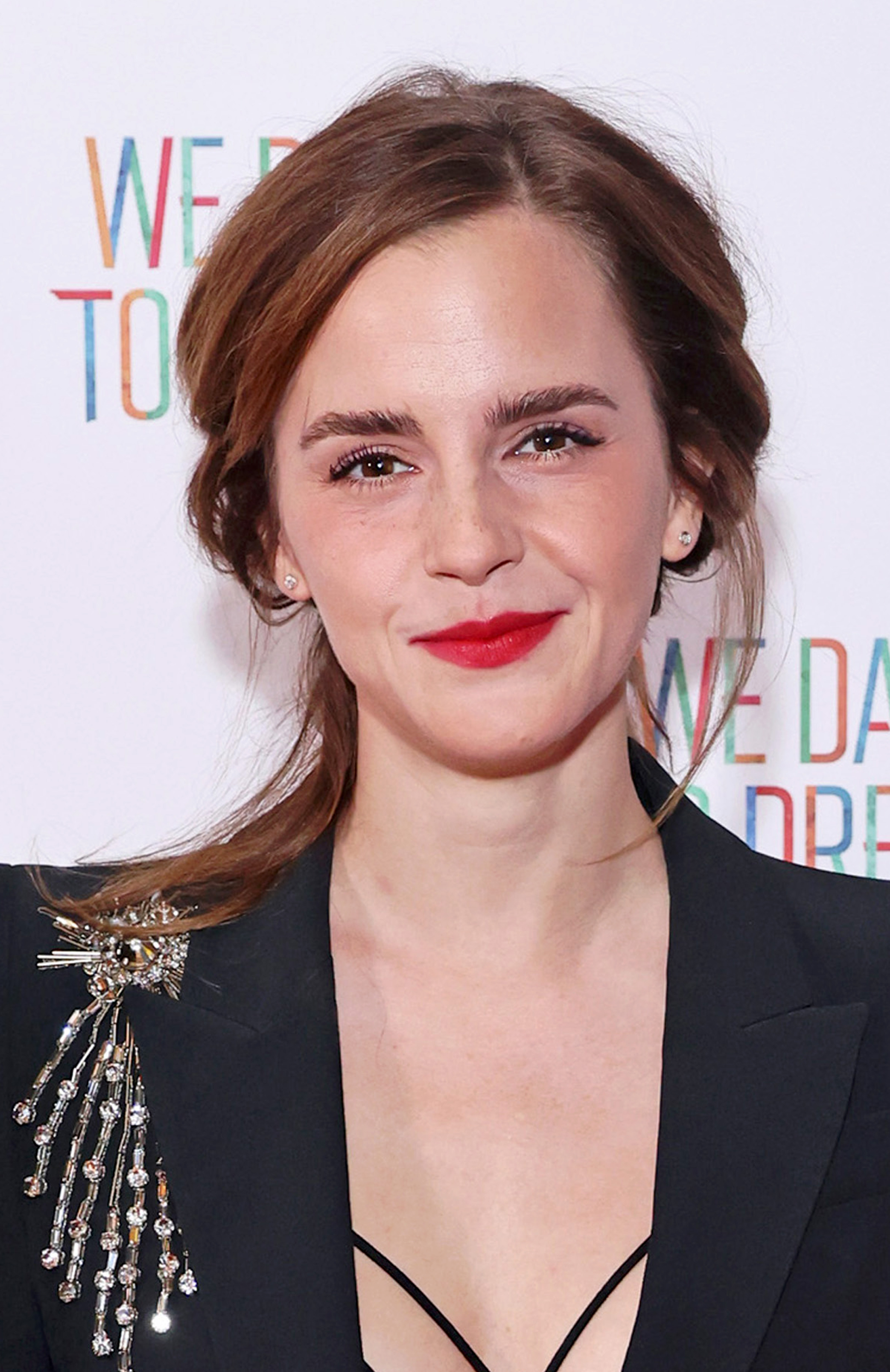 Emma Watson attends the "We Dare to Dream" premiere in London, England on November 26, 2023 | Source: Getty Images