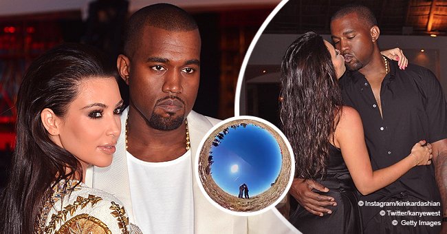 Watch Kanye West Kiss Kim Kardashian in a New Video after Months of a ...