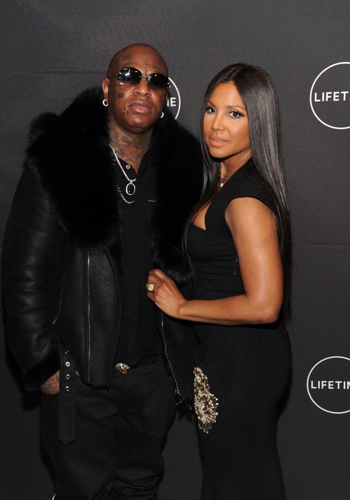 Birdman and Toni Braxton attends Lifetime"s Film,"Faith Under Fire: The Antoinette Tuff Story" red carpet screening and premiere event at NeueHouse Madison Square In New York, NY on January 23, 2018 | Photo: Getty Images