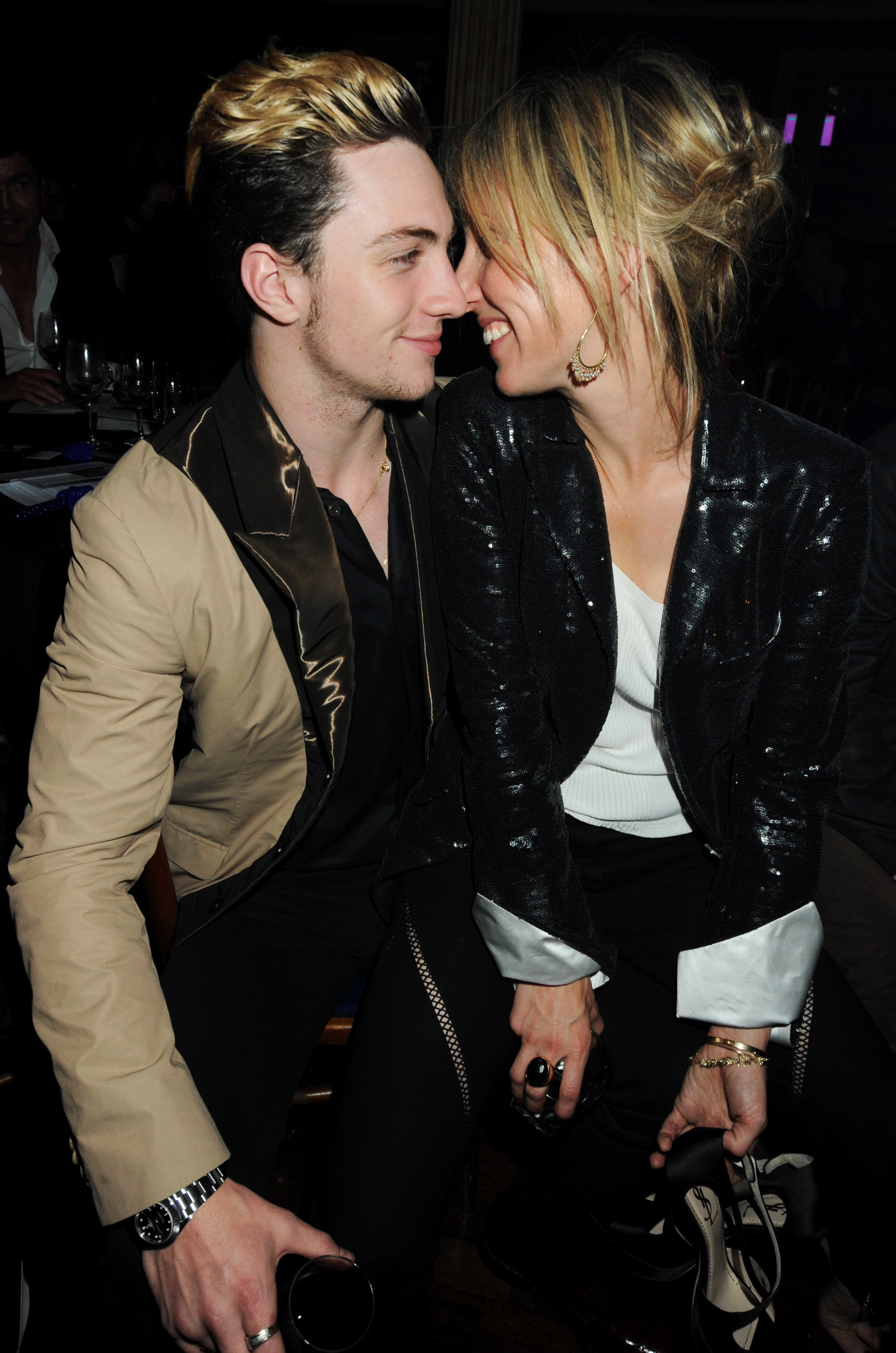 Sam Taylor-Johnson and Aaron Johnson in England in 2009 | Source: Getty Images
