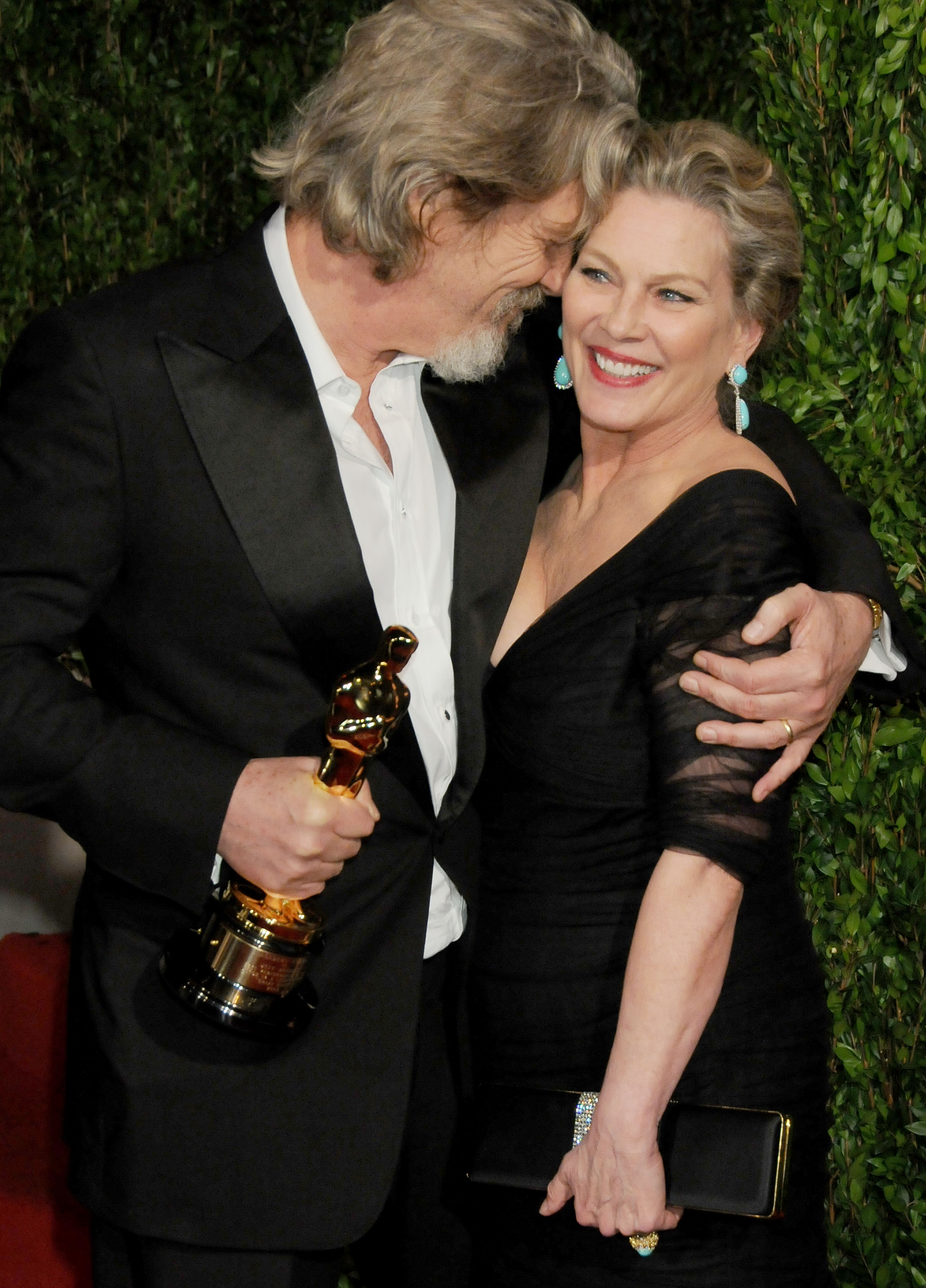 Jeff and Susan Bridges attend the Vanity Fair Oscar Party 2010 held at the Sunset Towers Hotel in West Hollywood, California on March 7, 2010. | Source: Getty Images