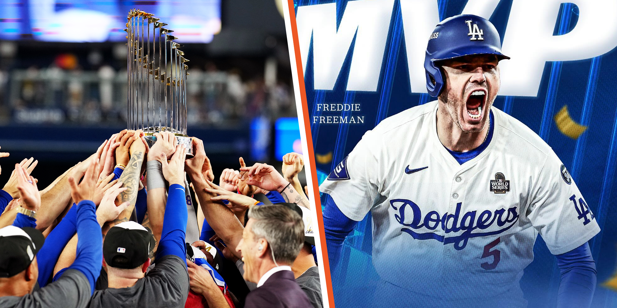 The Los Angeles Dodgers Celebrating Their Win | Source: Instagram/dodgers/