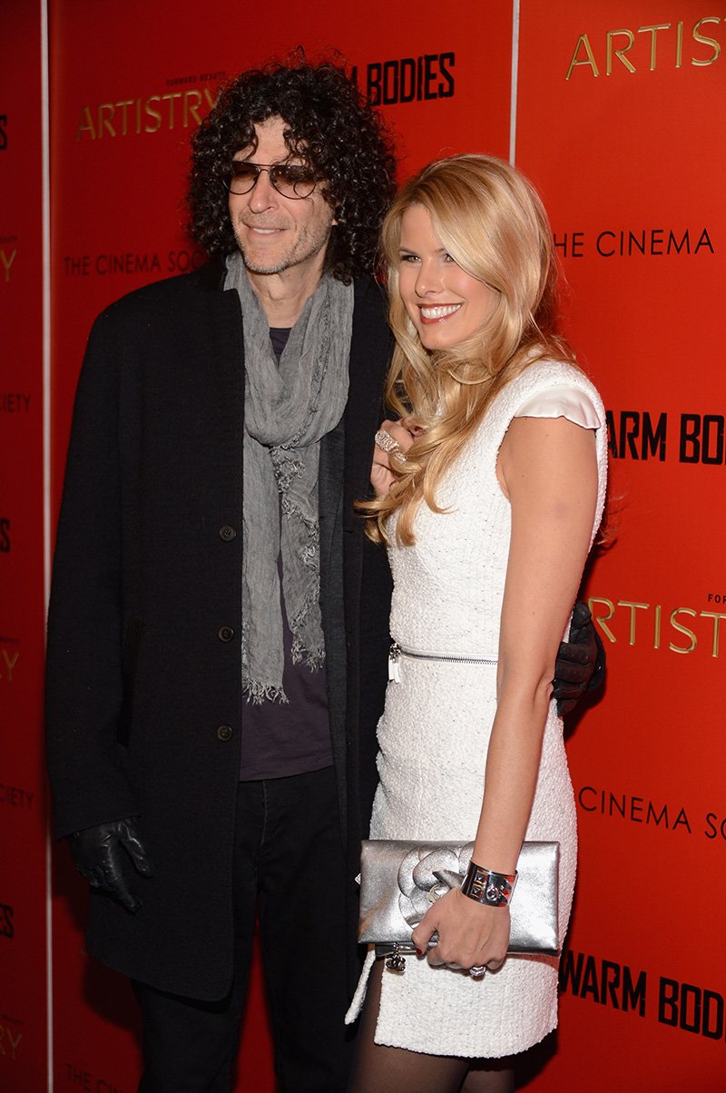 Howard Stern and Beth Ostrosky Stern attend a screening of "Warm Bodies" hosted by The Cinema Society at Landmark's Sunshine Cinema on January 25, 2013 in New York City. I Image: Getty Images.