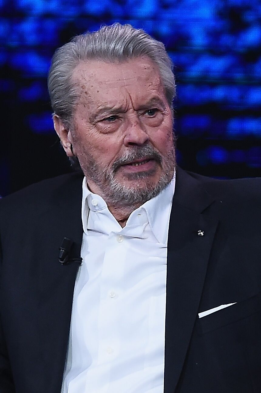 L'acteur Alain Delon assiste à l'émission Che Tempo Che Fa' le 25 mars 2018 à Milan, en Italie. | Photo : GettyImage