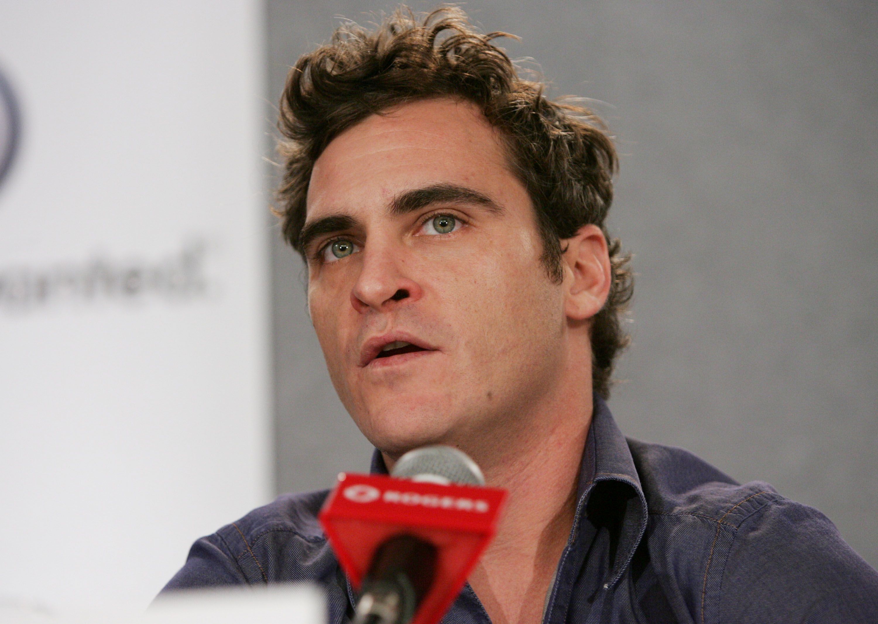 Joaquin Phoenix during the "walk the line" press conference during the 2005 Toronto International Film Festival on September 13, 2005 in Toronto, Ontario, Canada.  |  Source: Getty Images