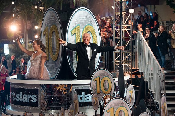 Len Goodman on set of "Dancing With The Stars" | Photo: Getty Images