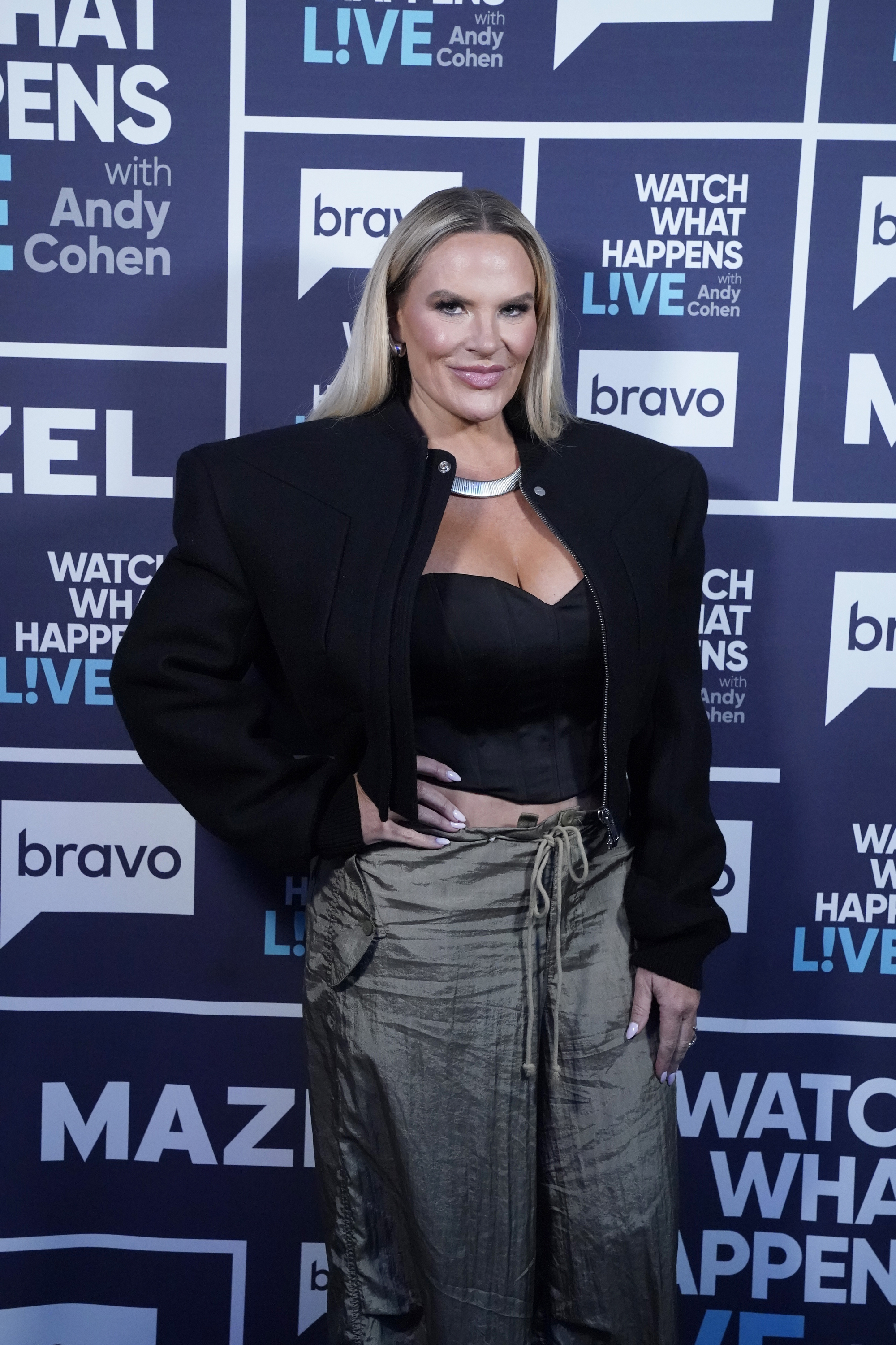 Heather Gay on an episode of "Watch What Happens Live with Andy Cohen" in 2023. | Source: Getty Images