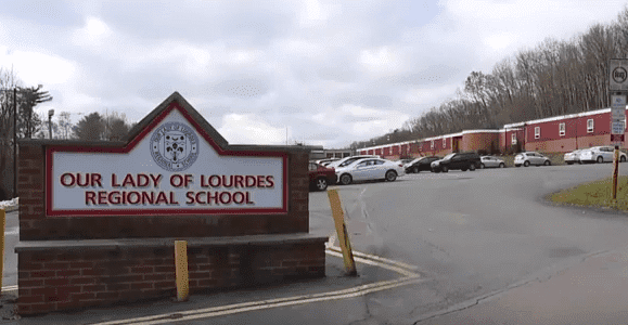 Our Lady of Lourdes Regional School. | Source: YouTube/Graffiti Art