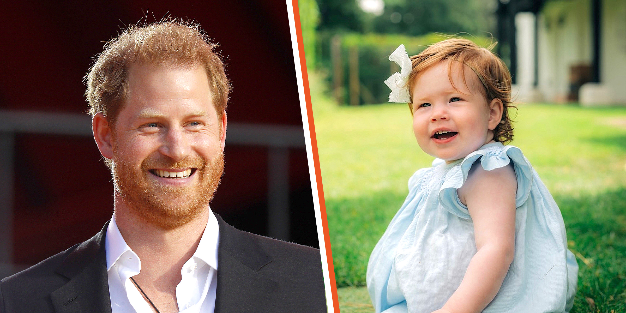 Prince Harry, 2021 | Princess Lilibet Diana Mountbatten-Windsor, 2022 | Source: Twitter.com/Variety | Getty Images