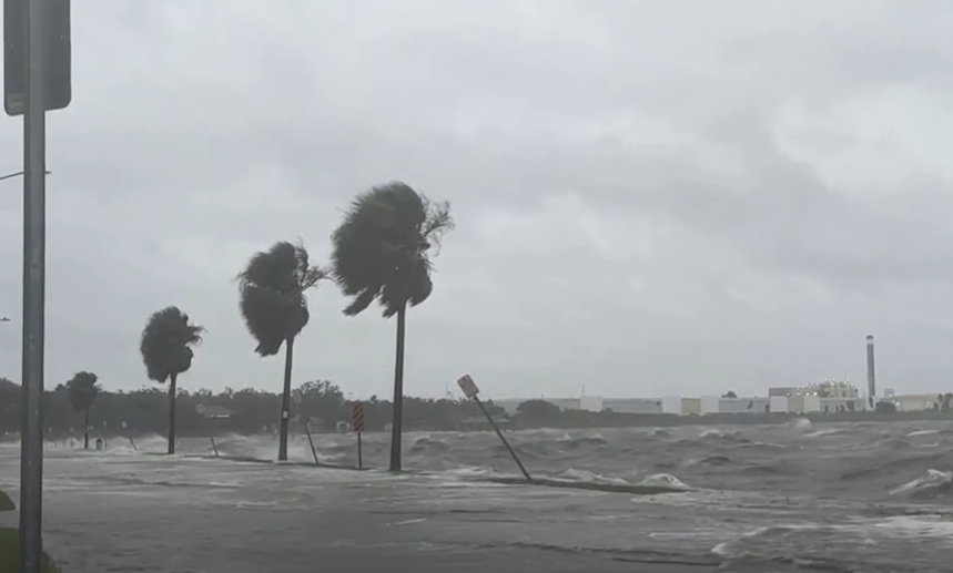 Devastation caused by Hurricane Helene, as seen in a video dated October 3, 2024 | Source: YouTube/Global News