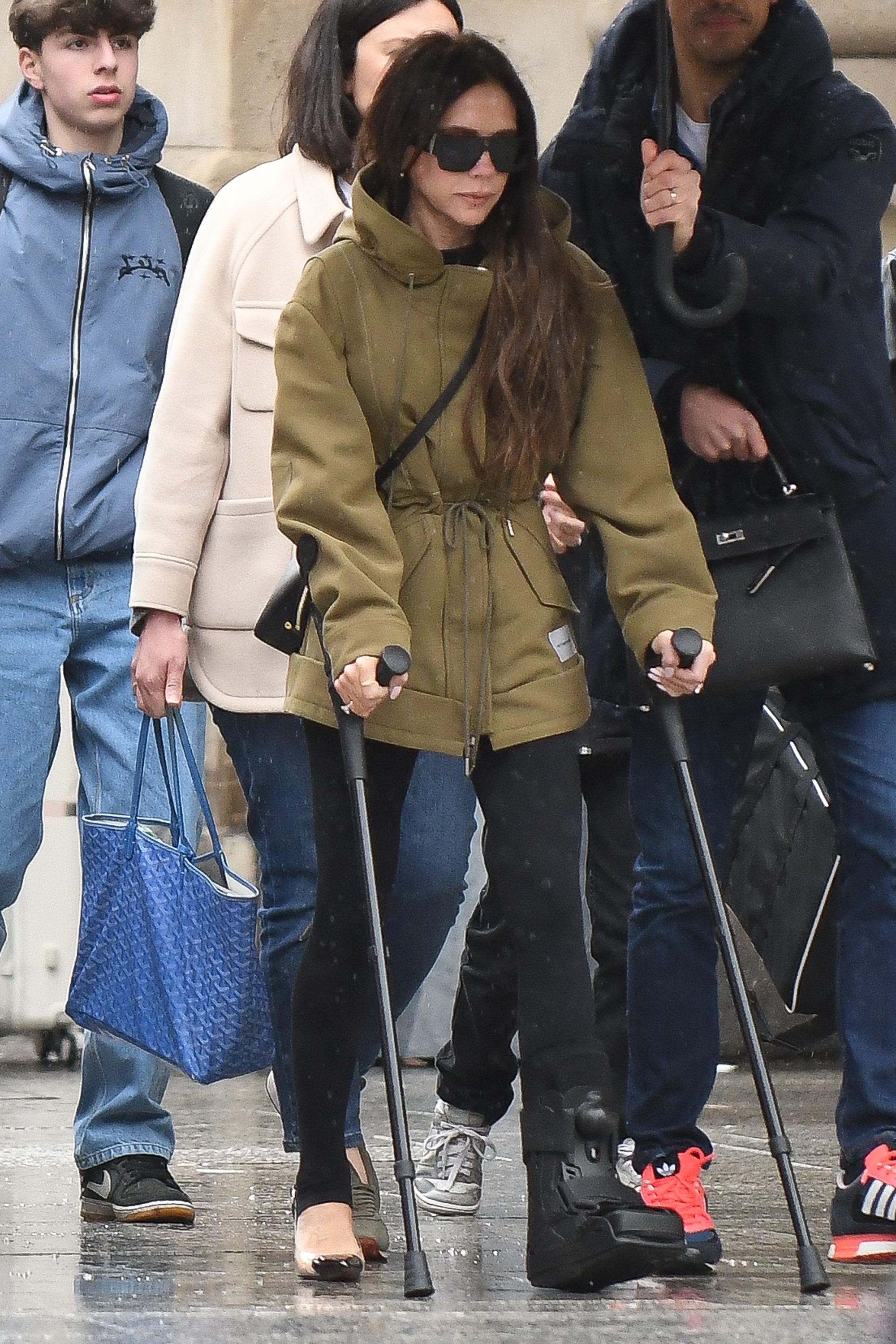 Victoria Beckham is seen in Paris, France, on February 26, 2024. | Source: Getty Images