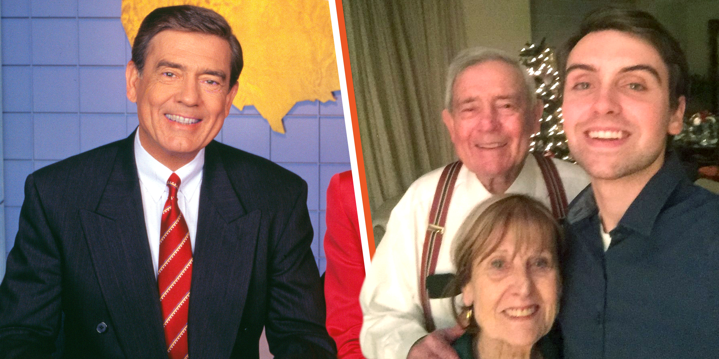 Dan Rather | Dan Rather with his wife Jean and grandson Martin | Source: Facebook.com/Dan Rather | Getty Images