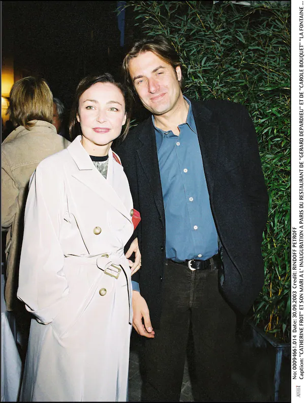 Catherine Frot et son ex-mari Michel Coulevard | photo : Getty Images