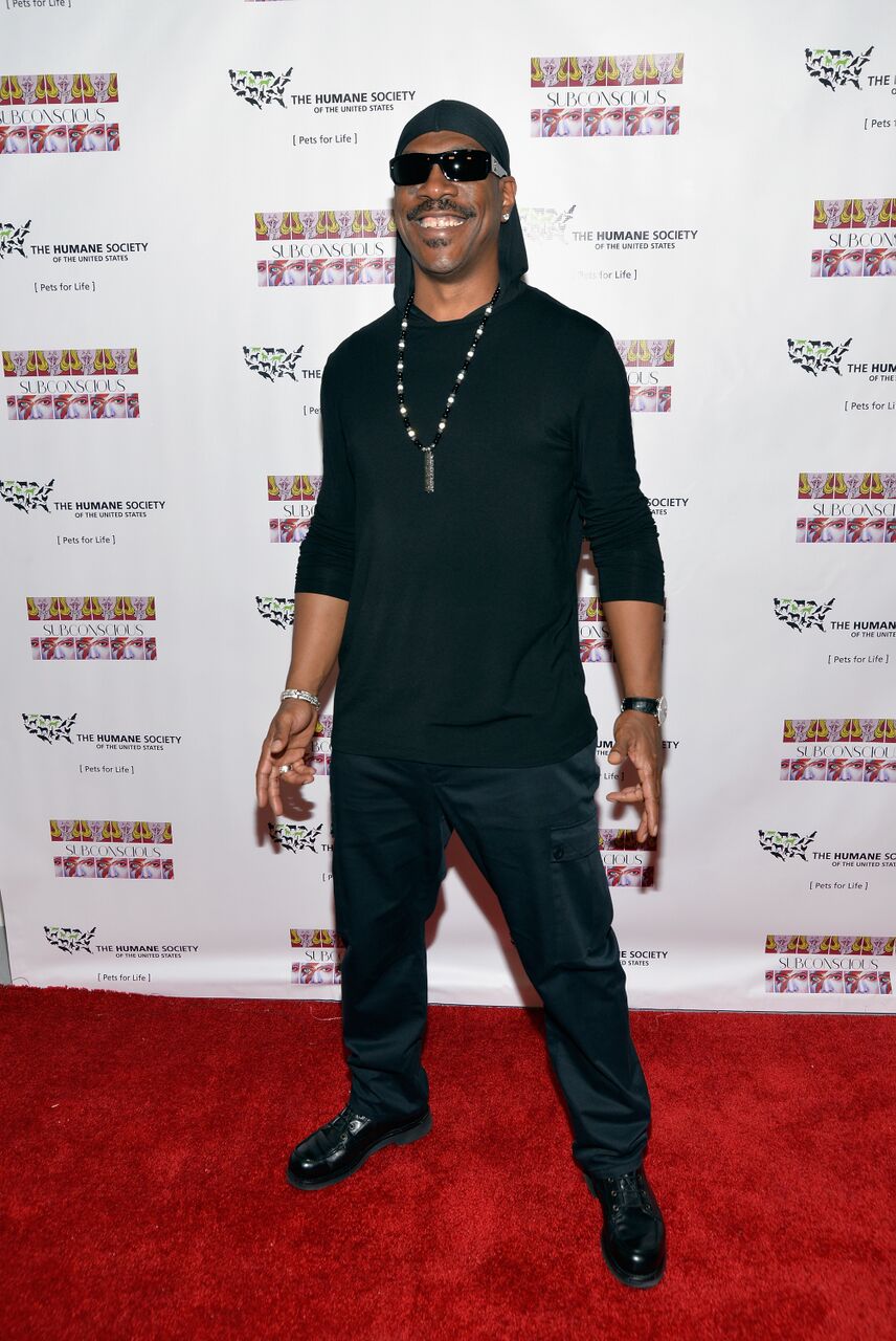 Eddie Murphy attends the debut gallery opening of artist Bria Murphy's "Subconscious" benefiting the Pets for Life Program. | Source: Getty Images