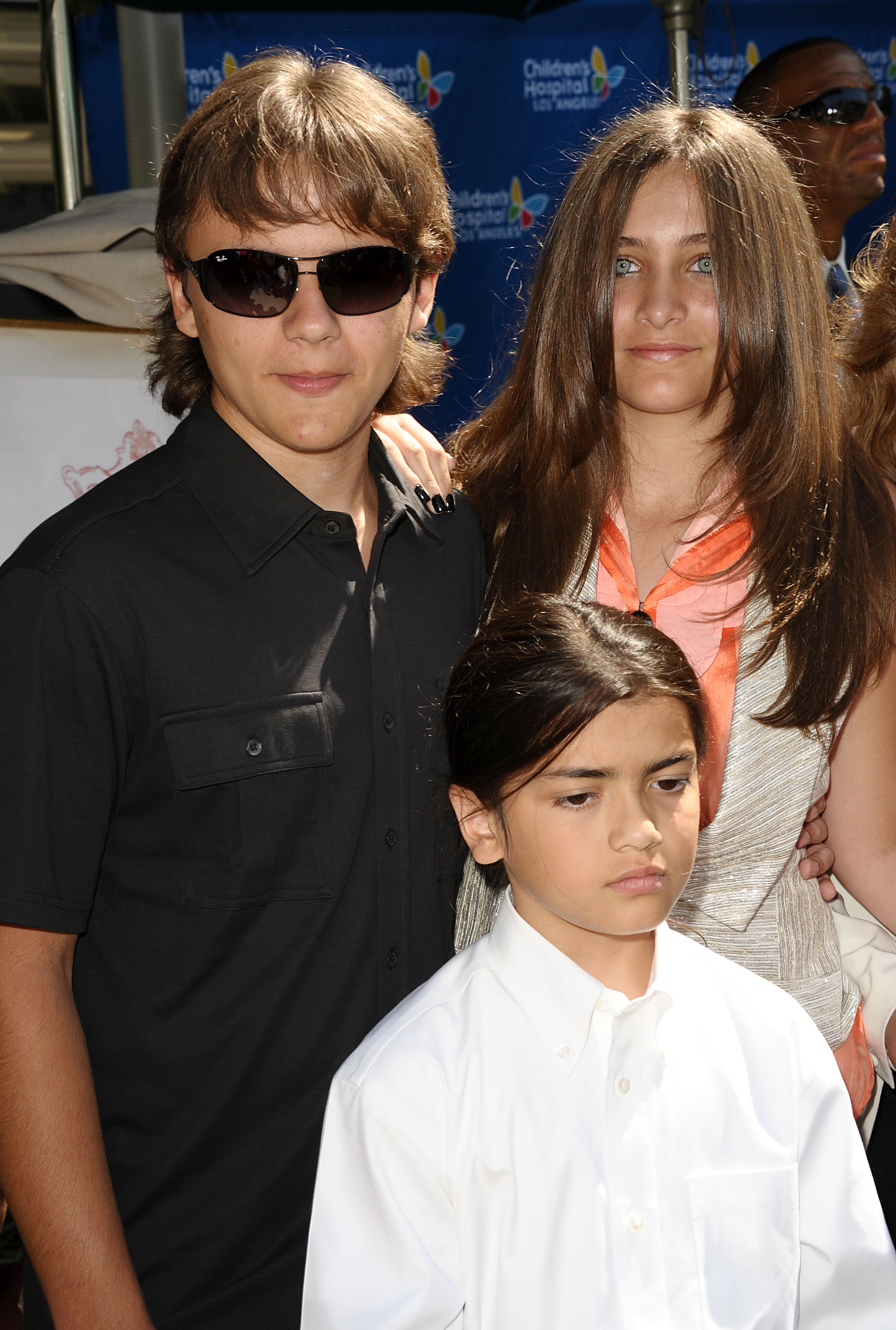 Prince Michael, Paris Jackson, and Prince Michael Jackson II, Paris, and Prince Michael Jackson attend the Jackson Family donation event on August 8, 2011 in Los Angeles, California | Source: Getty Images