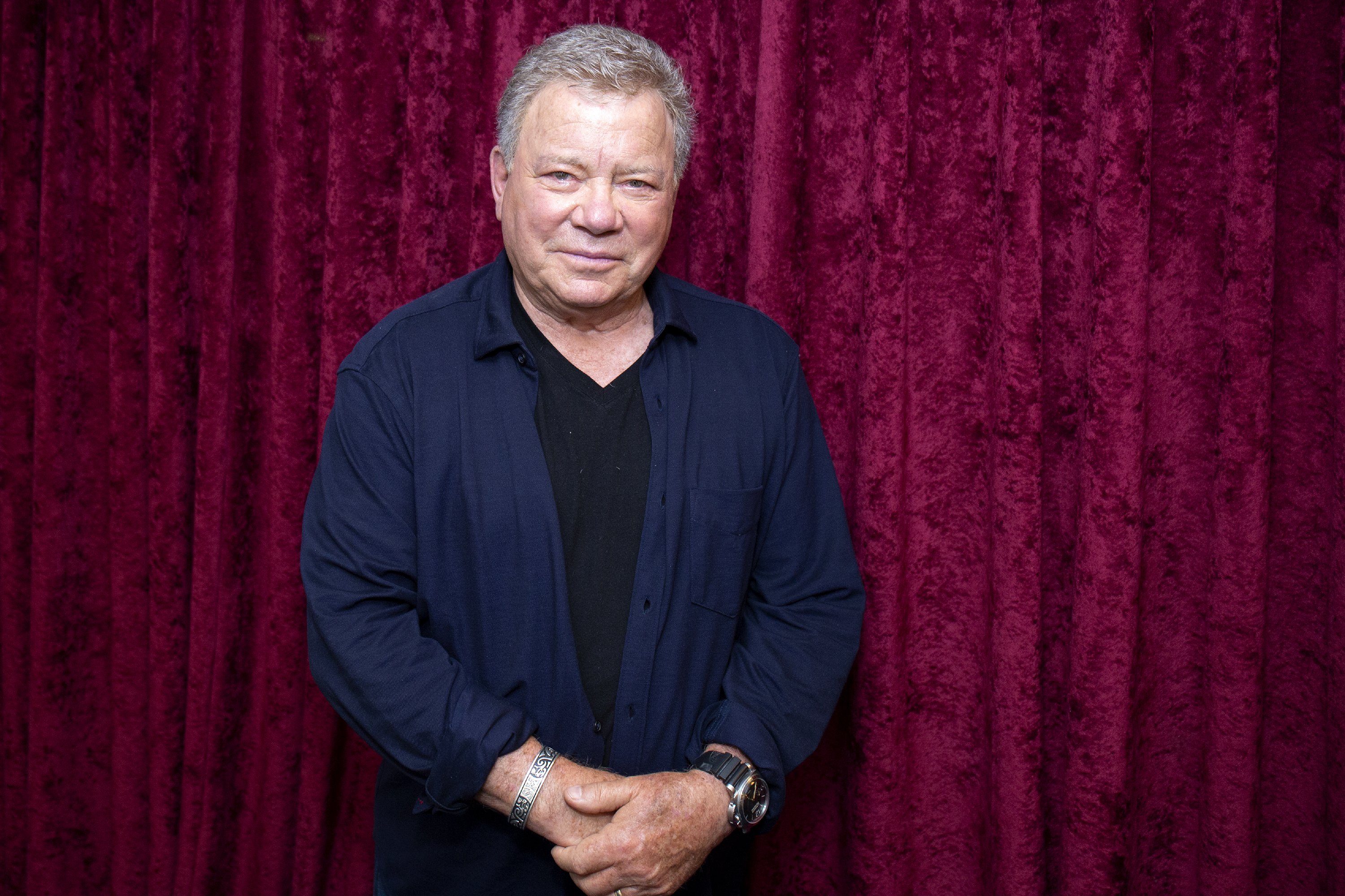William Shatner visits SiriusXM Studios on September 6, 2018, in New York City. | Source: Getty Images.
